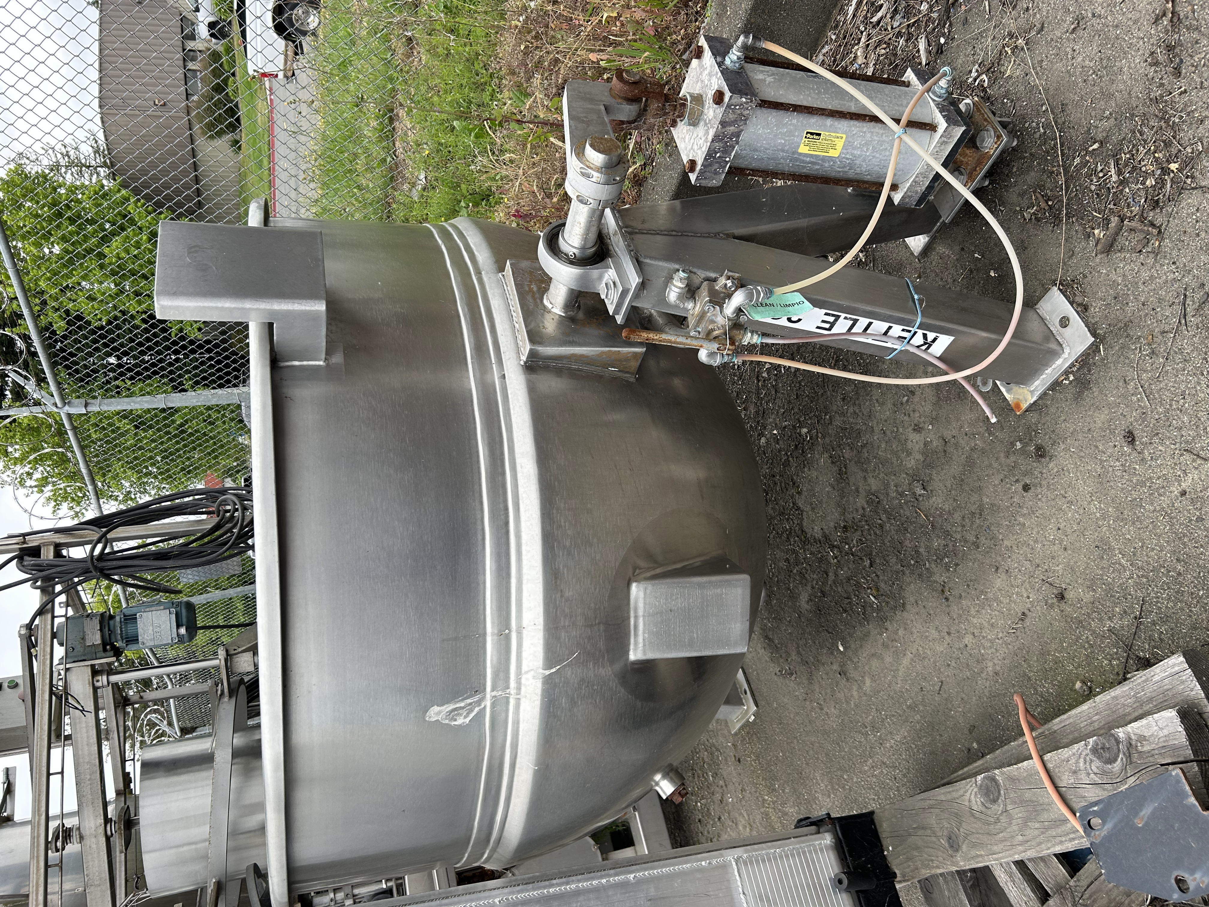 2002 Allegheny Hancock Dump Kettle