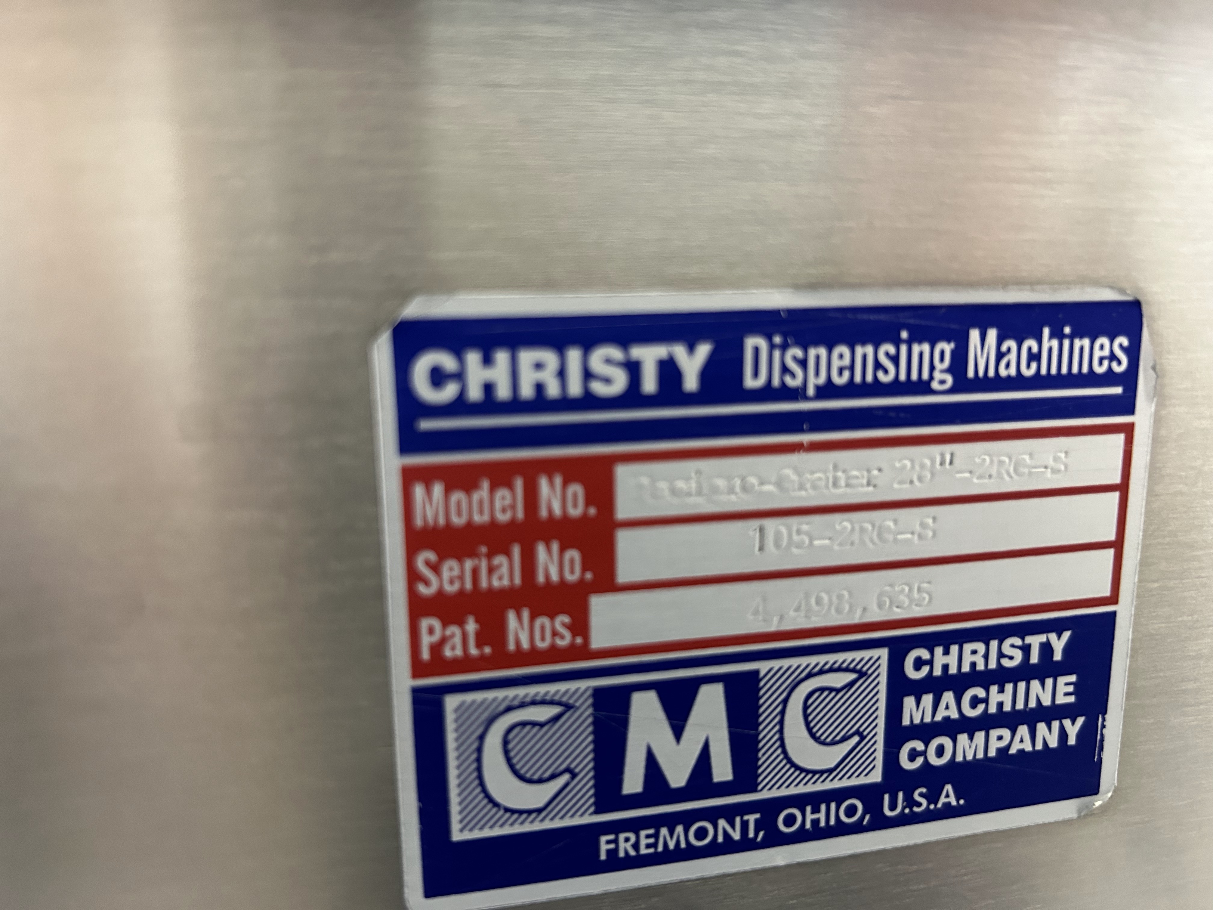 Christy Machine Depositor image 4