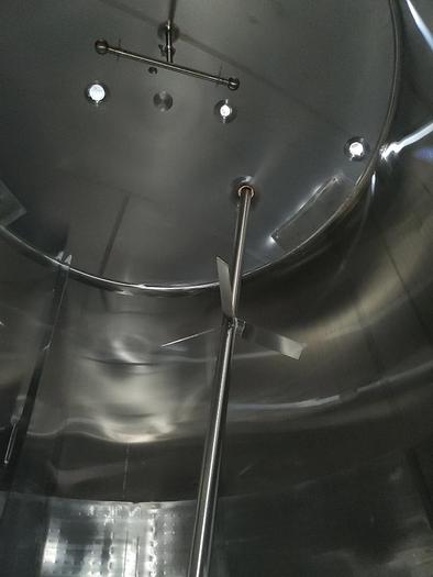 6000 gallon stainless jacketed mix tank image 3