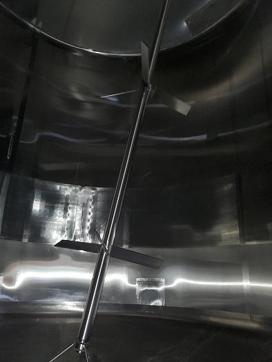 6000 gallon stainless jacketed mix tank image 4