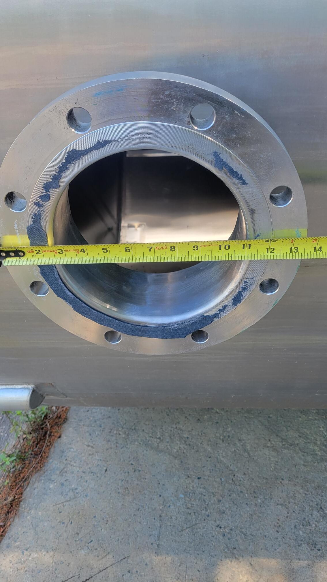 6000 gallon stainless storage tank image 3