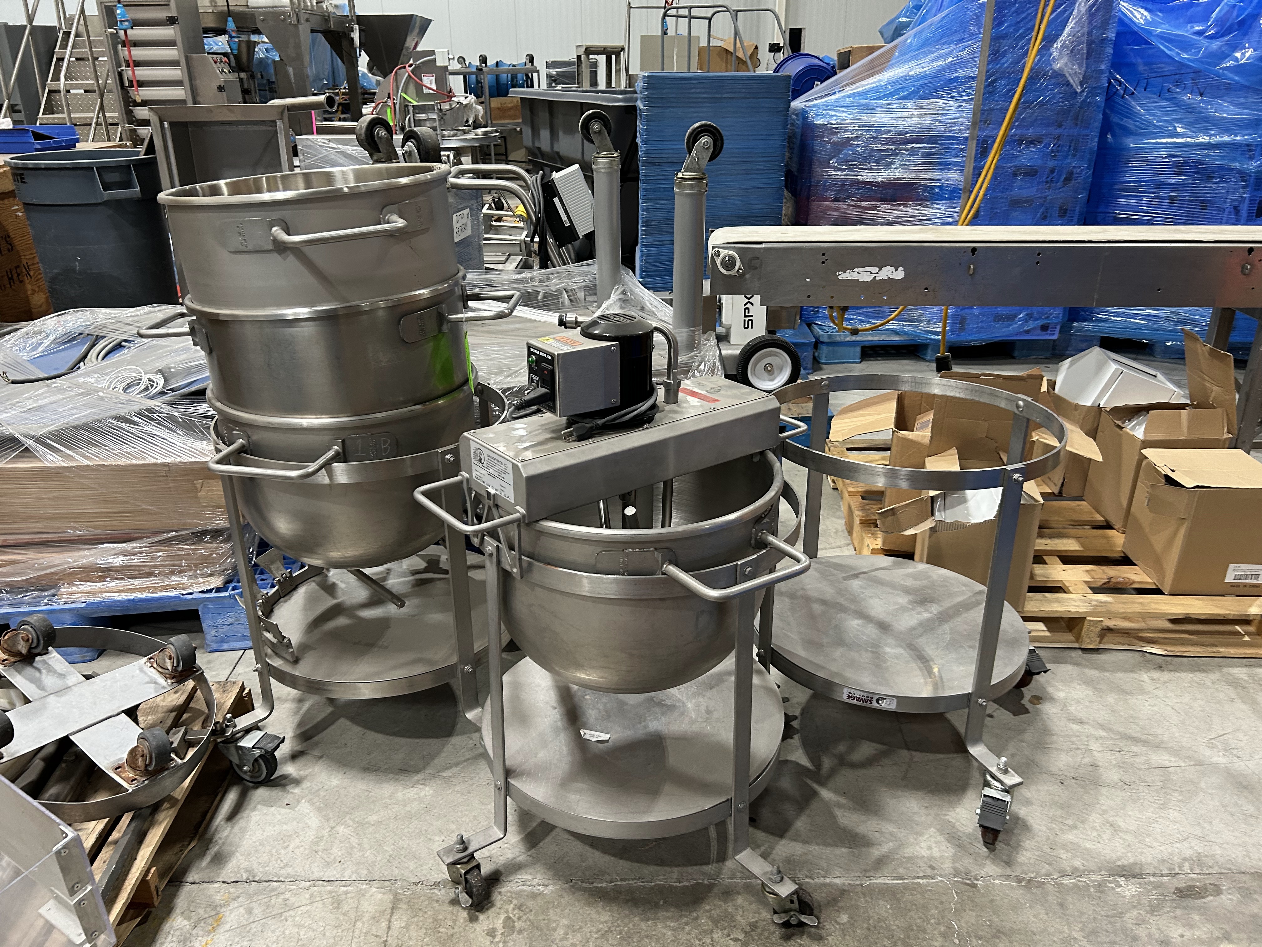 Savage Brothers 40 qt Mixing Bowls