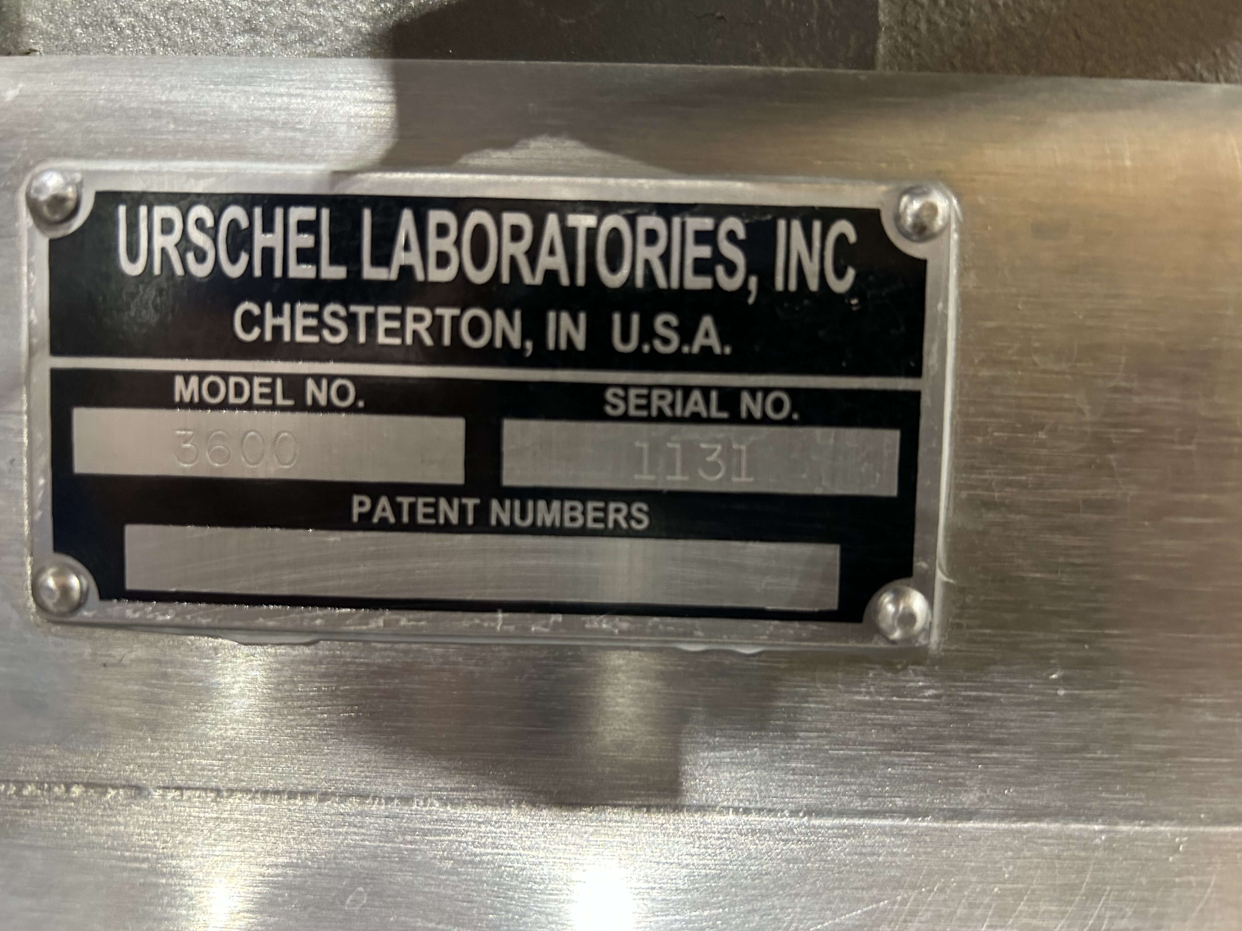 Urschel Comitrol Processor Model 3600F image 2