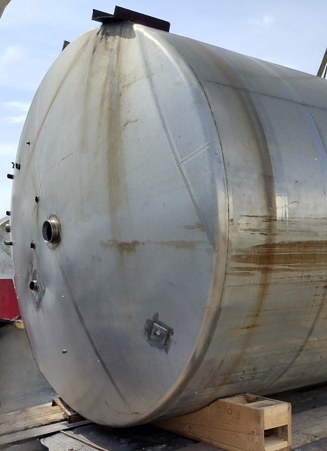 10,000 GALLON STAINLESS STEEL STORAGE TANK image 4
