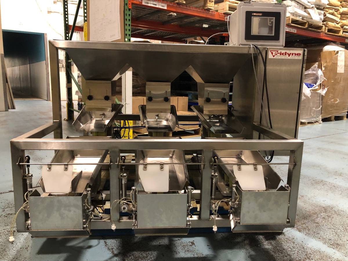 Tridyne 3 Lane Scale System with Remote Operator Interface