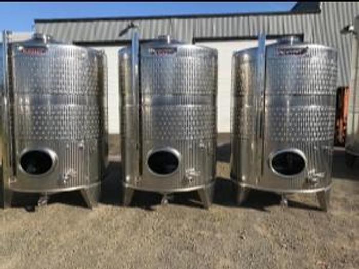 1100 gallon closed top jacketed storage tank image 2