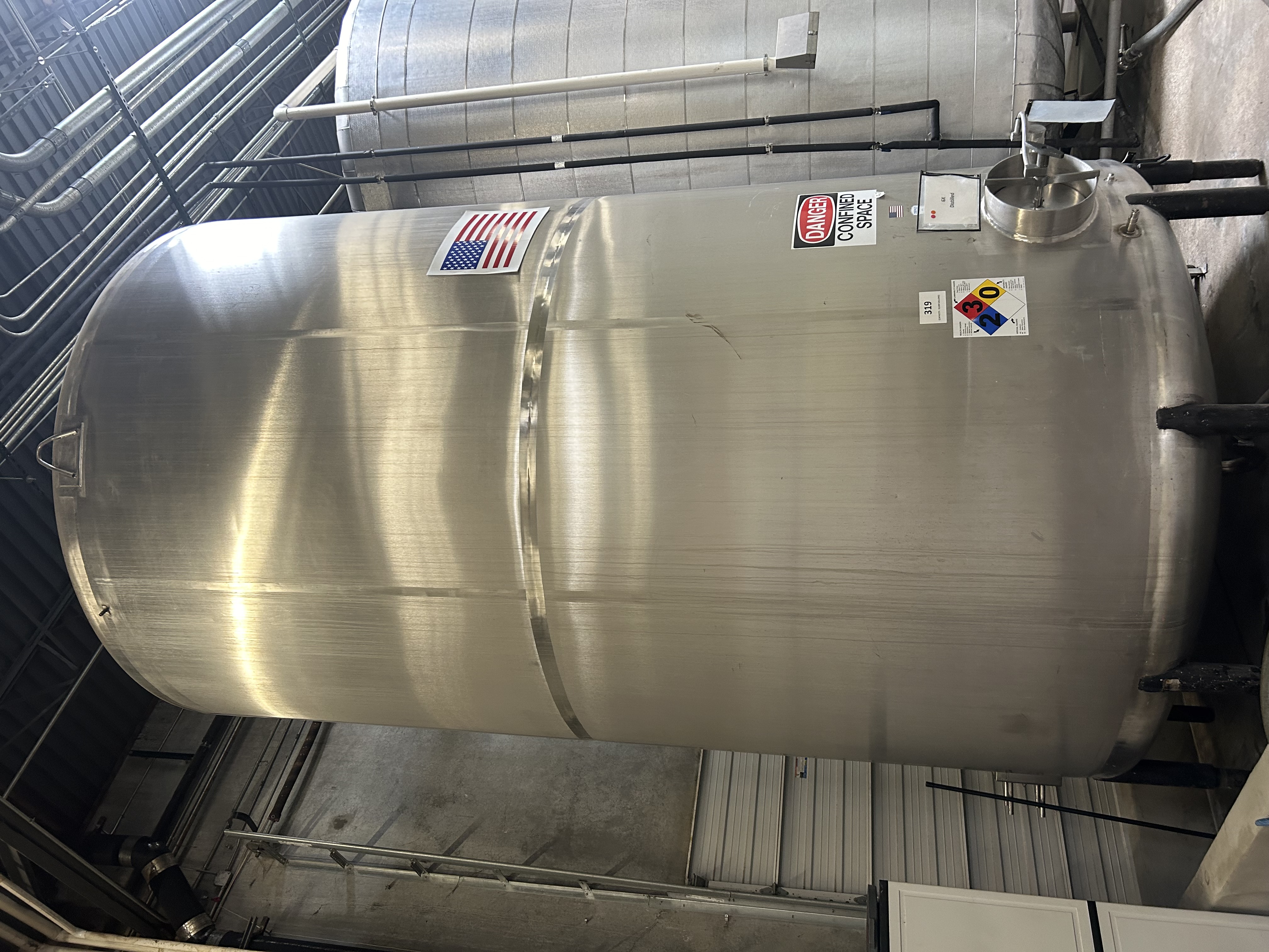 10000 Gallon Stainless Steel Storage Tank image 6
