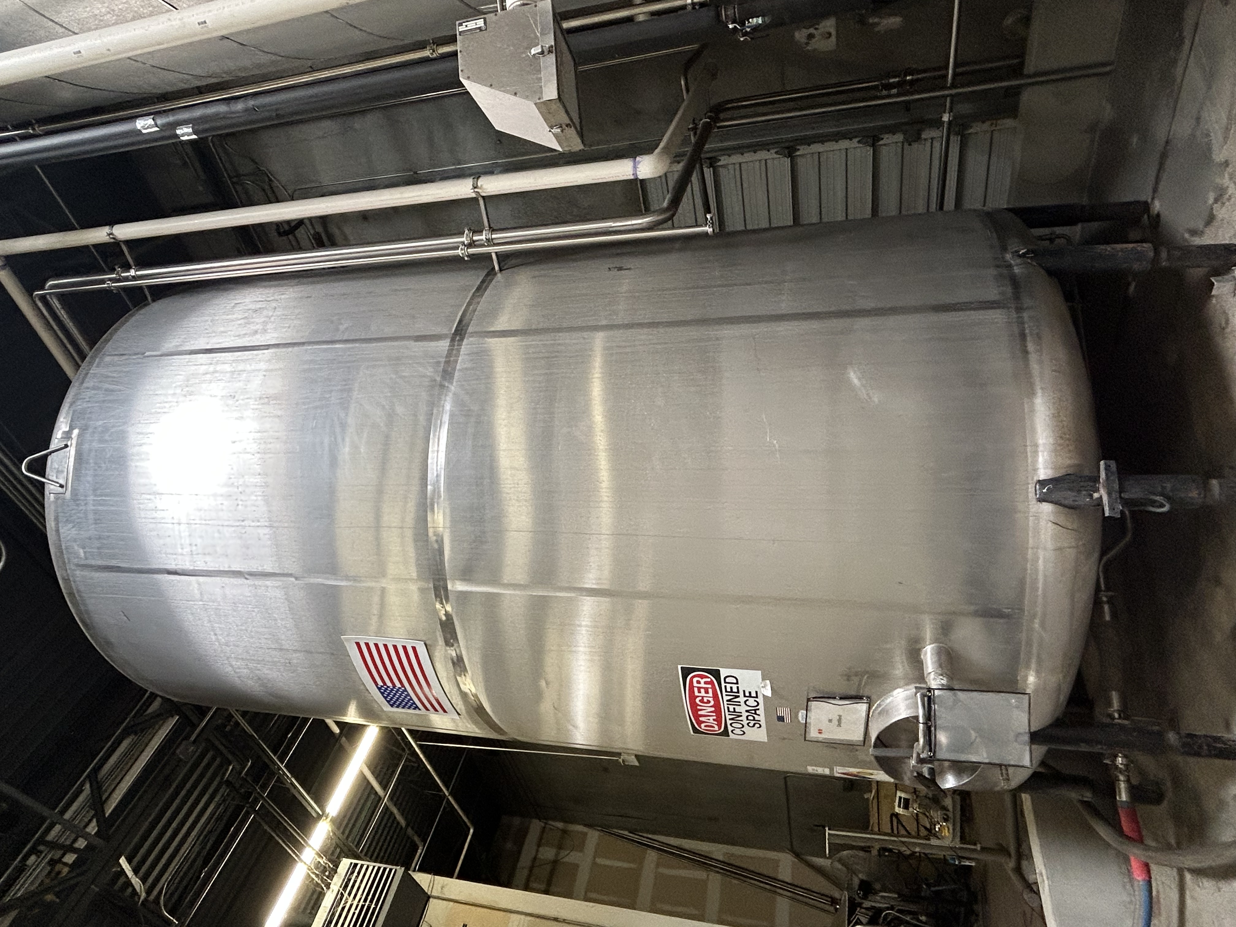 10000 Gallon Stainless Steel Storage Tank