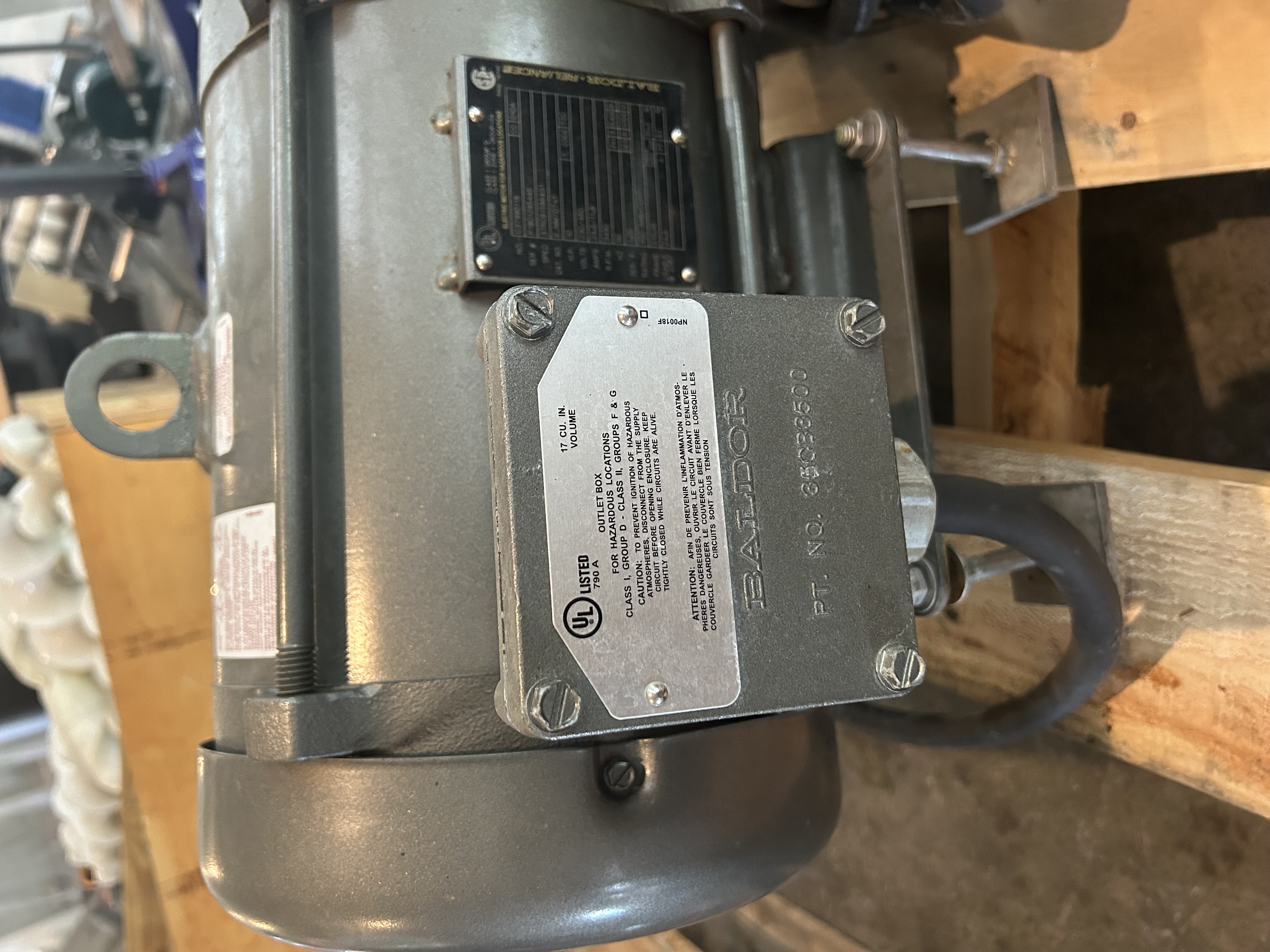 Baldor Reliance 10 HP Motor image 4