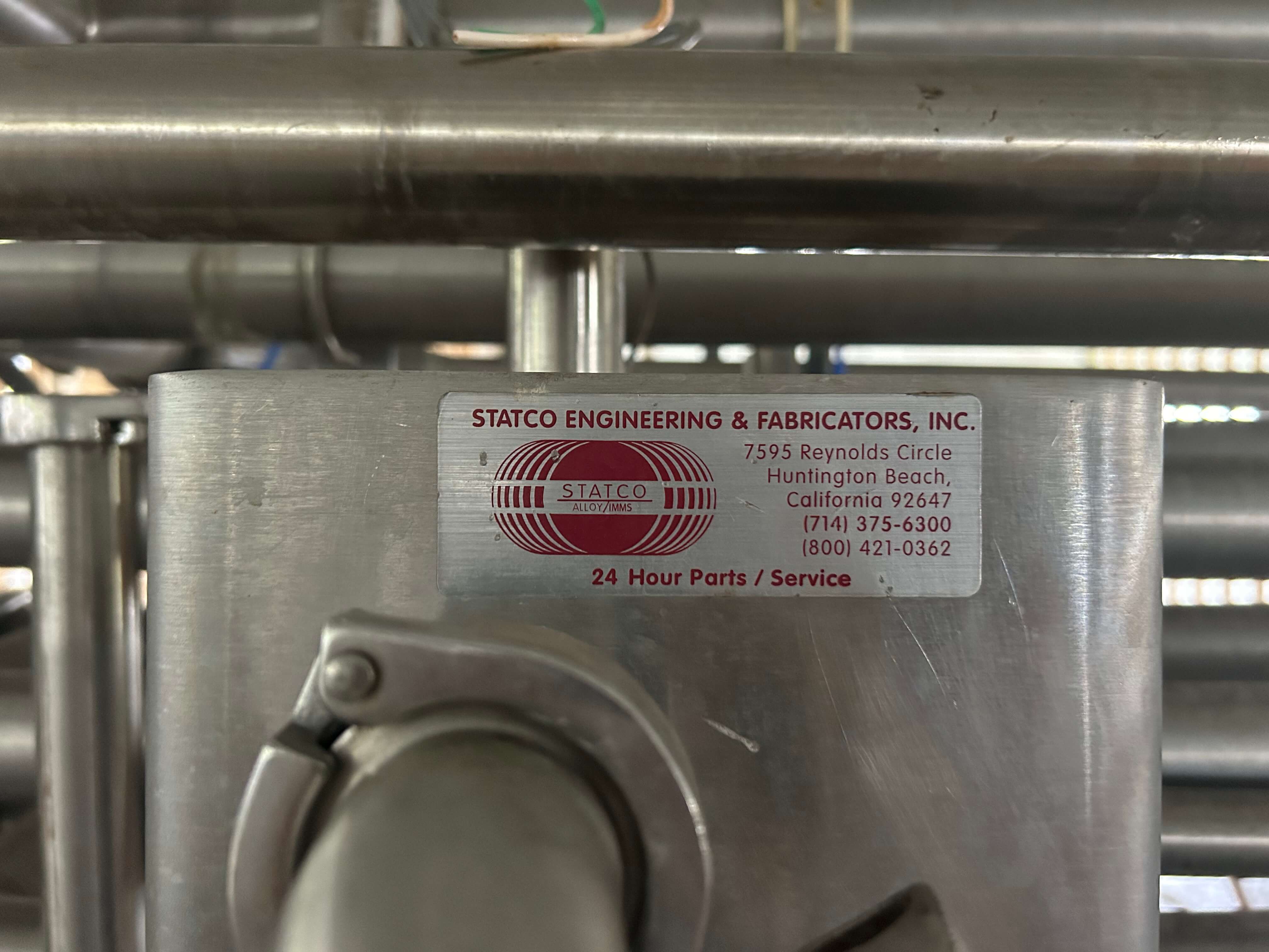 Statco Engineering Pasteurizer image 2