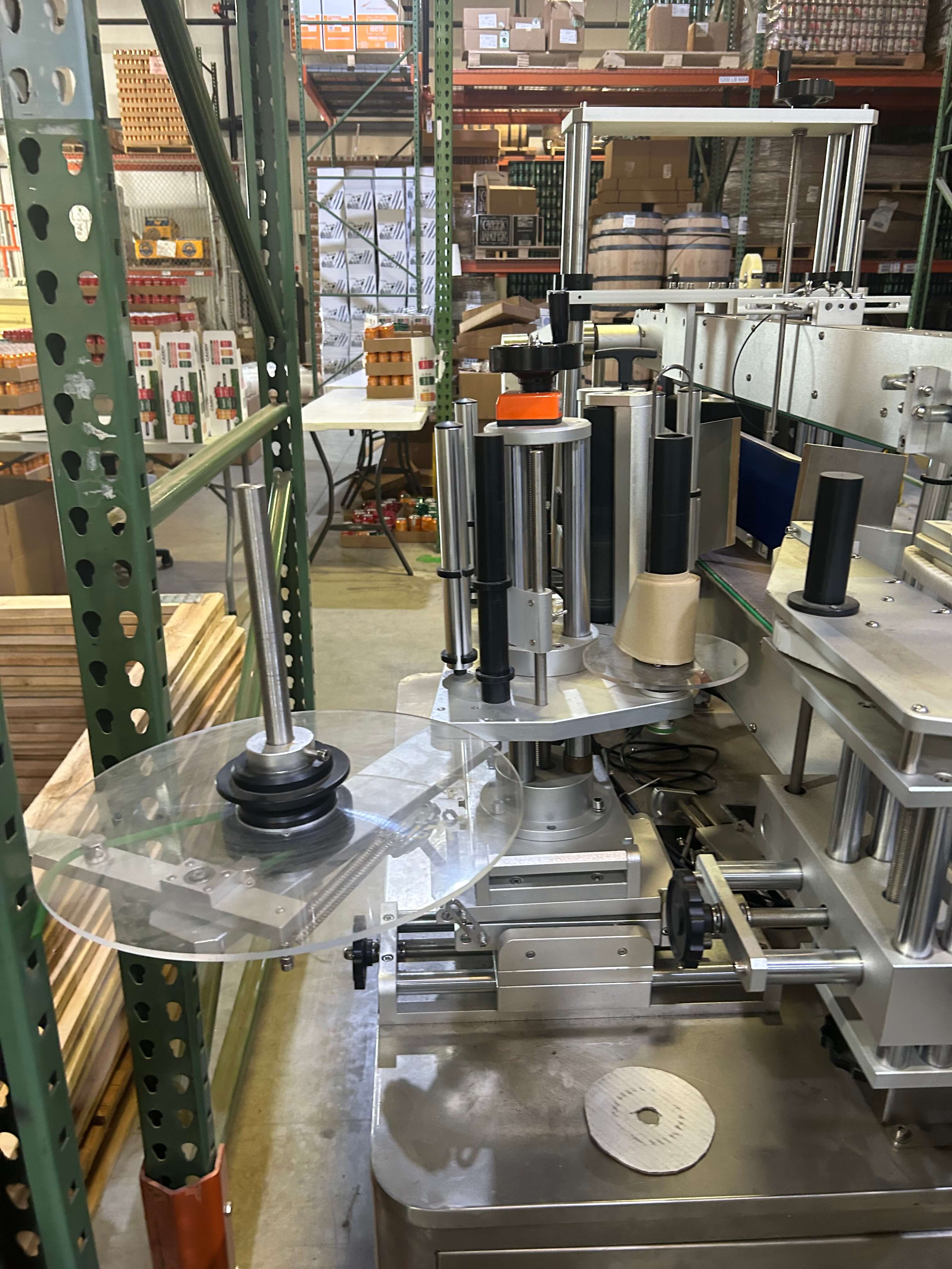 Two Head Full-Wrap Pressure Sensitive Labeler image 3