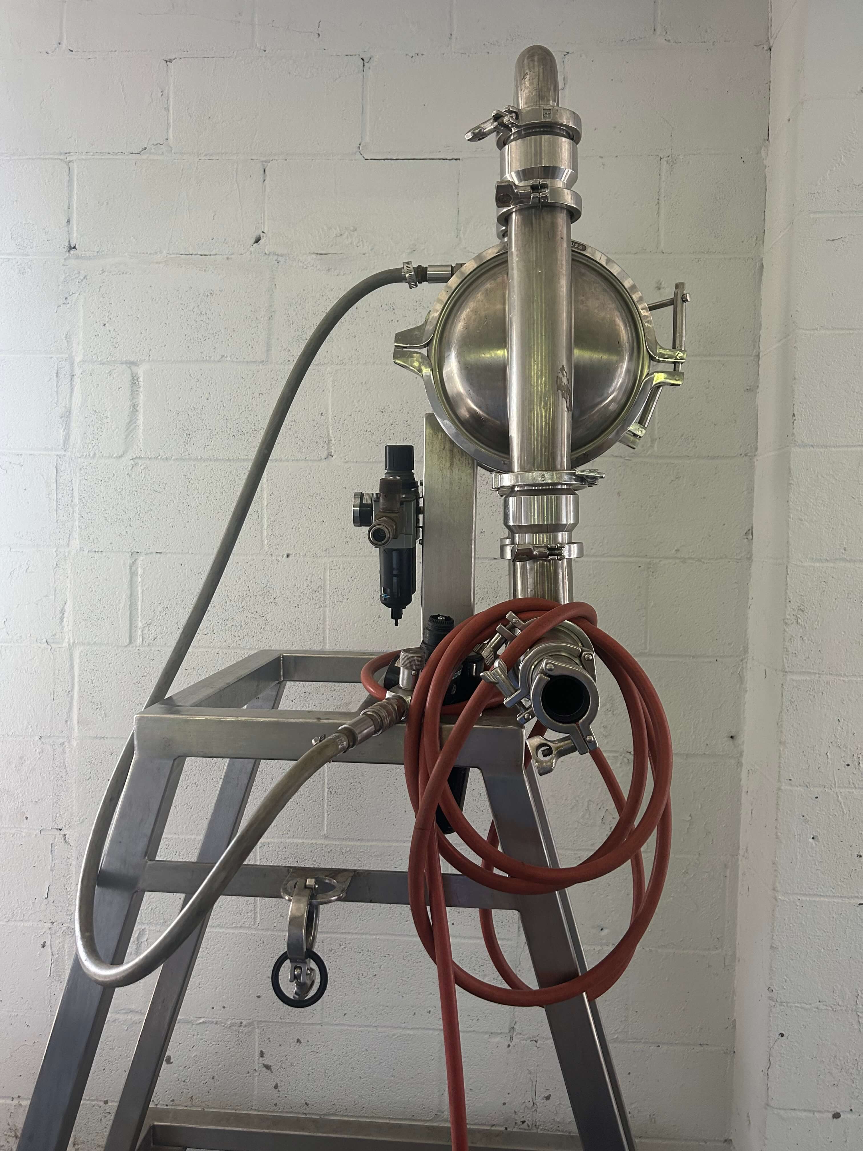 Murzan Stainless Steel Sanitary Pneumatic Diaphragm Pump image 7