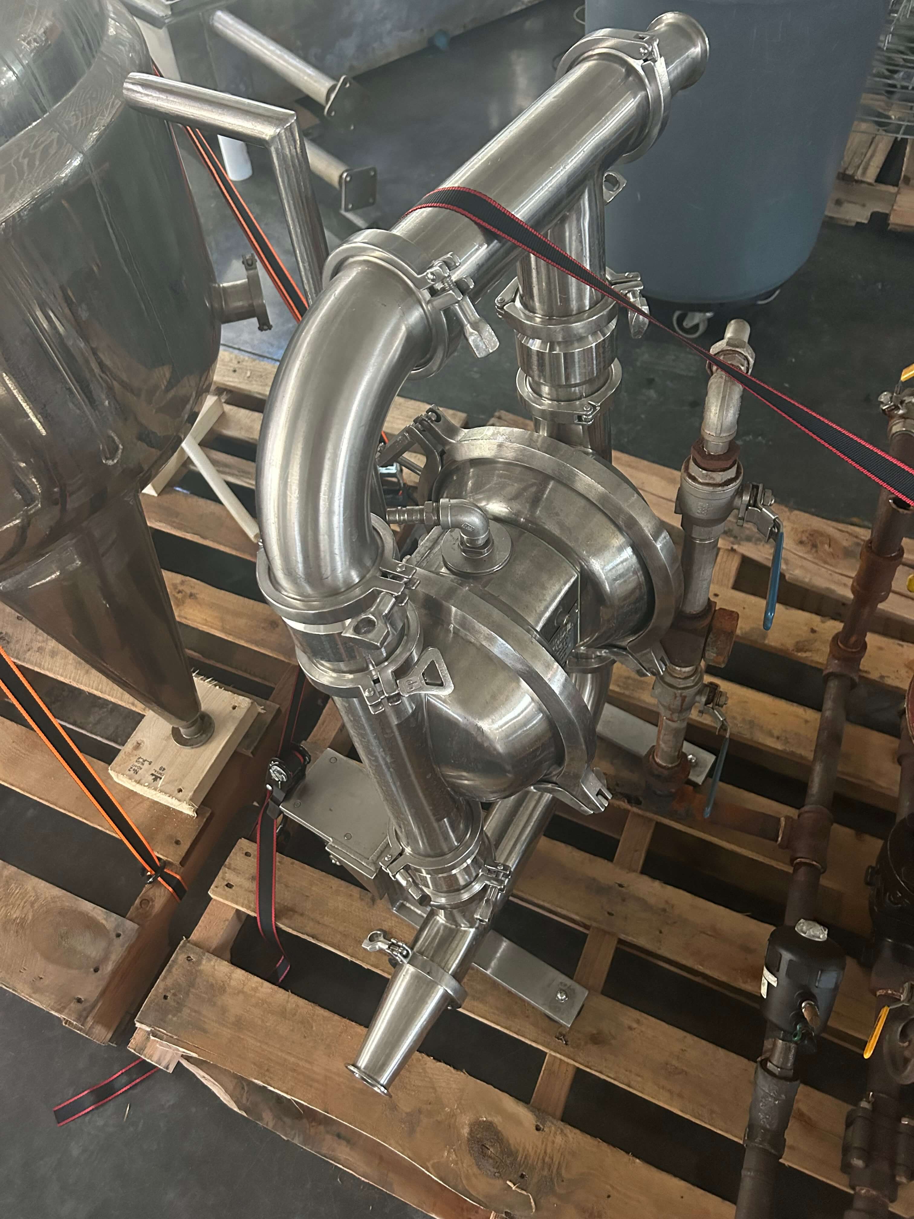 Murzan Stainless Steel Sanitary Pump Model