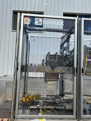 Hamrick 600D-S Case Packer with a Hamrick TT-25 HS Case Sealer image 15