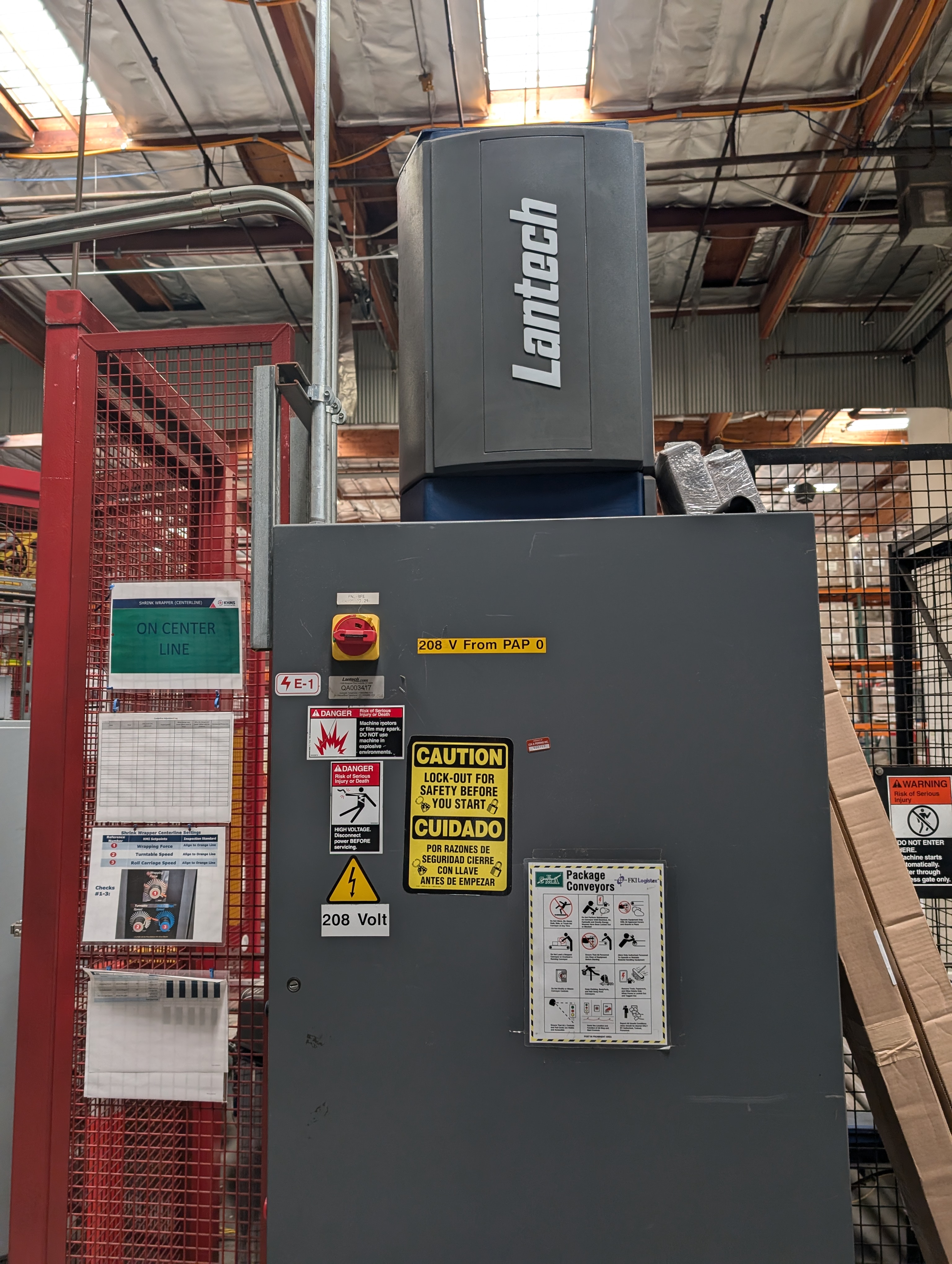 Lantech Q1000 Stretch Wrapper image 2