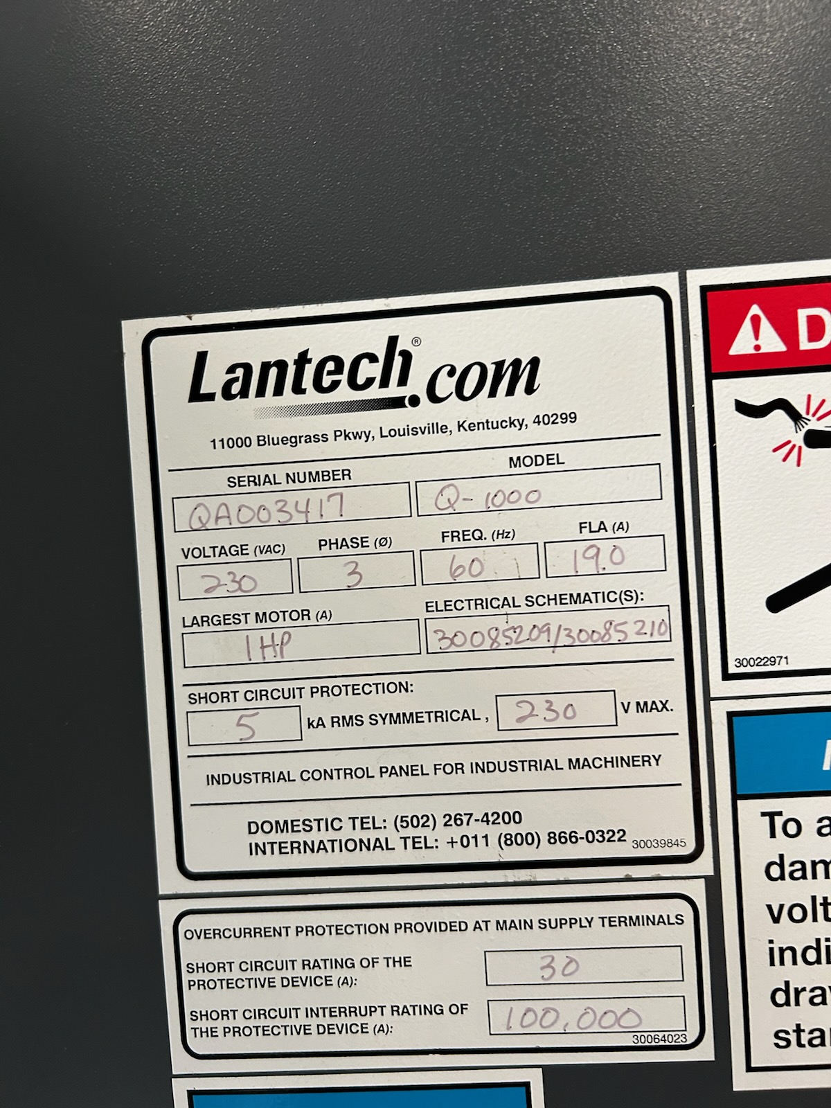 Lantech Q1000 Stretch Wrapper image 4