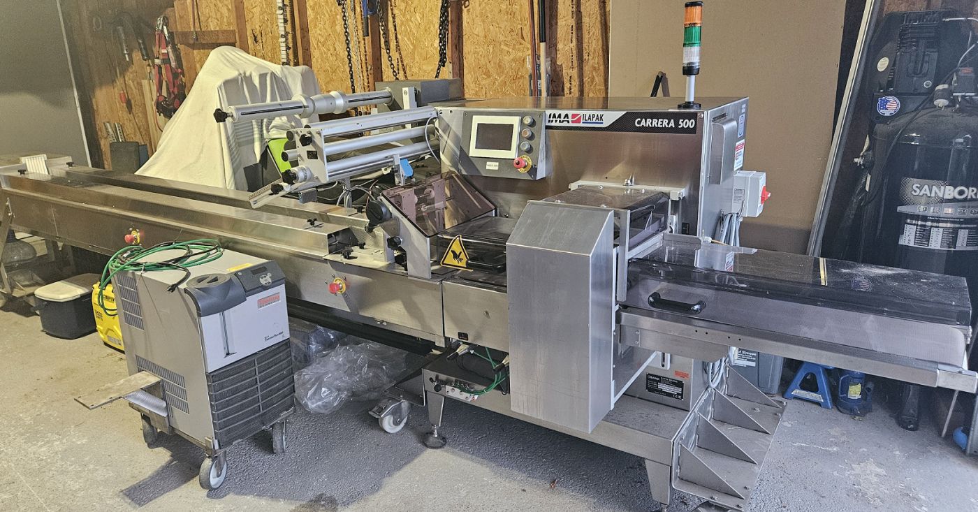 Ilapak Carrera 500 Stainless Steel Flow Wrapper