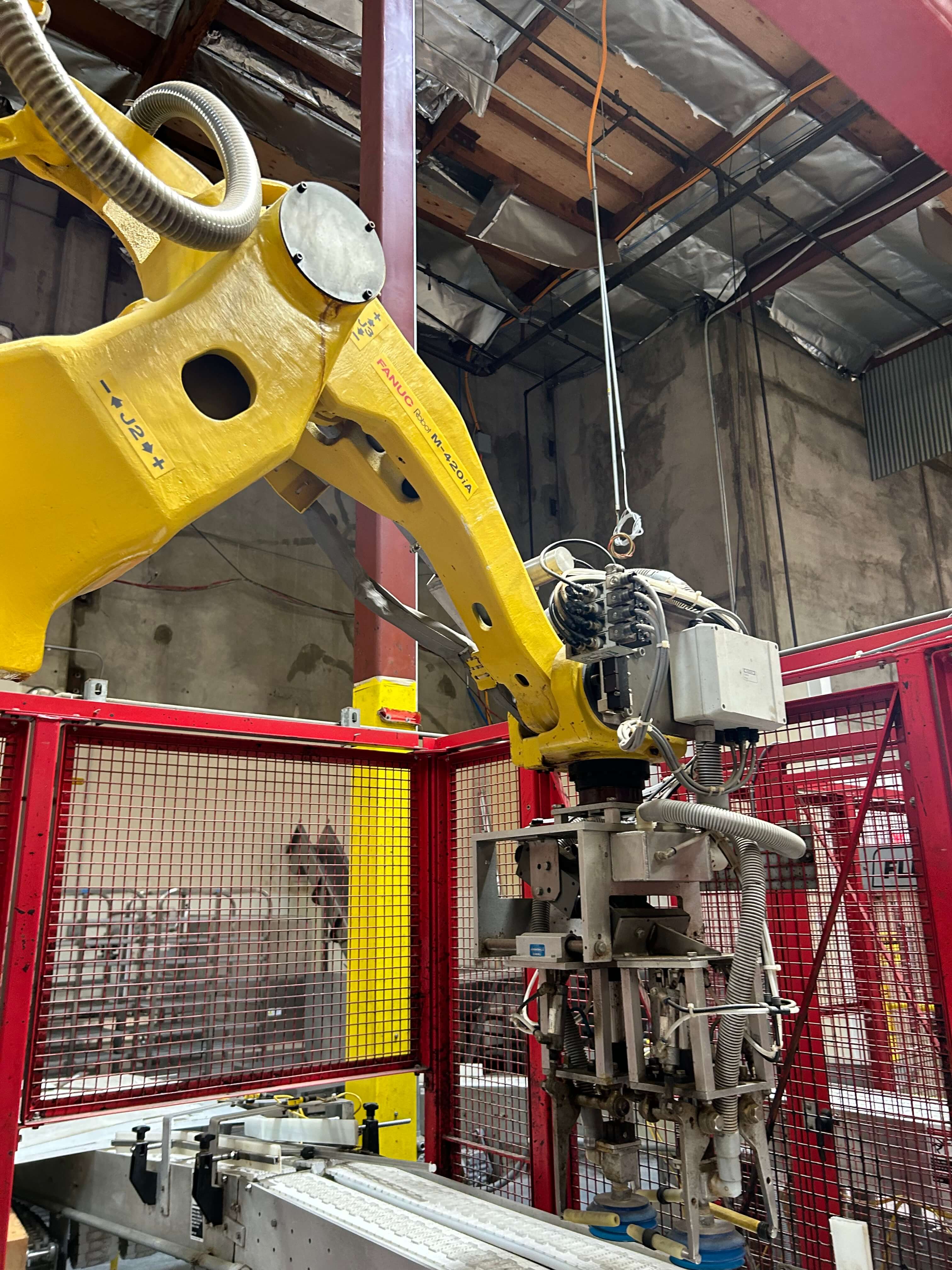 Fanuc M420iA Robot with Base and Controller R-J30iB
