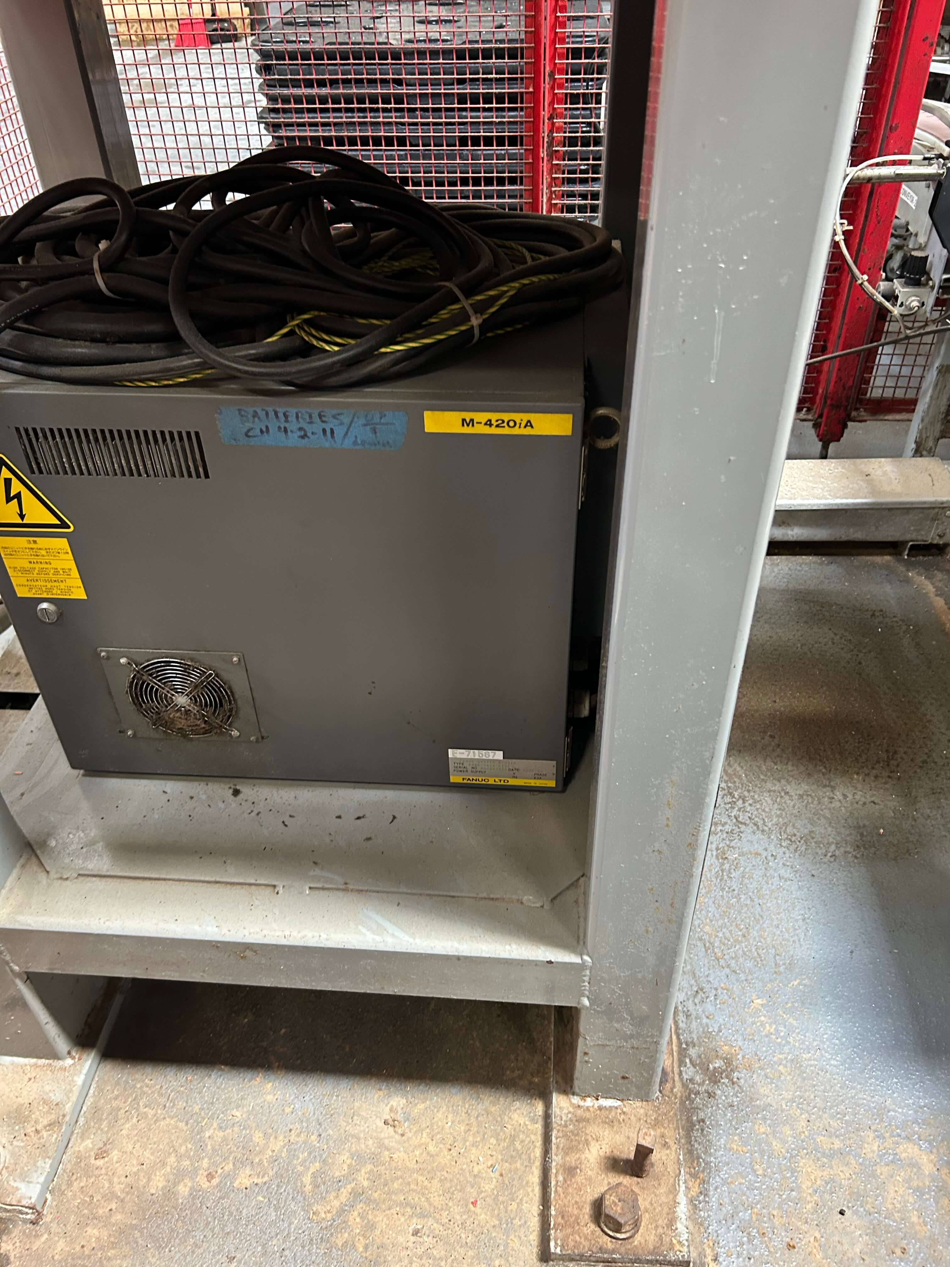 Fanuc M420iA Robot with Base and Controller R-J30iB image 2