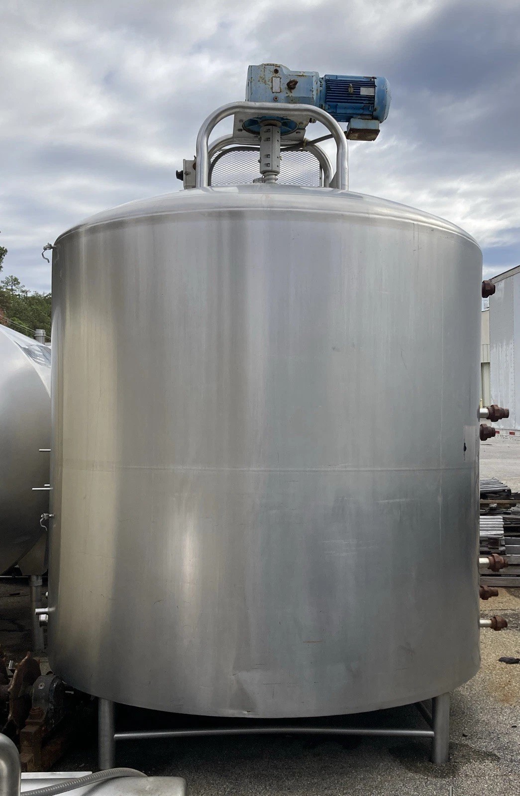 3000 Gallon Stainless Steel Jacketed Mix Tank