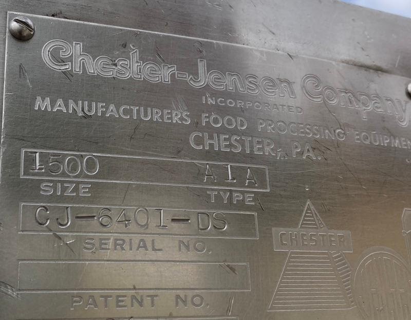 1500 Gallon Chester Jensen Jacketed Processor image 3