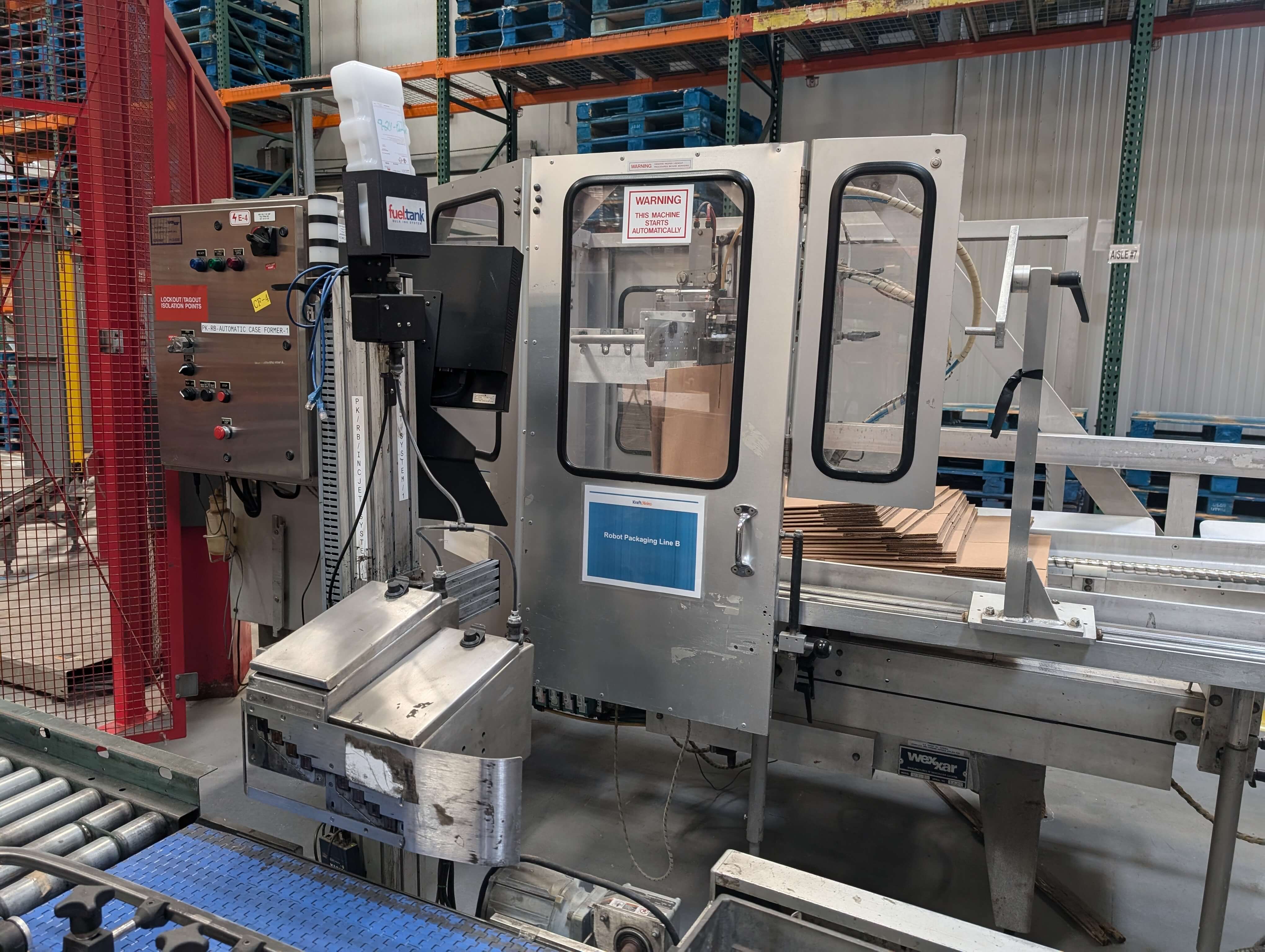 Wexxar Case Erector and Bottom Tape Sealer Model WFT