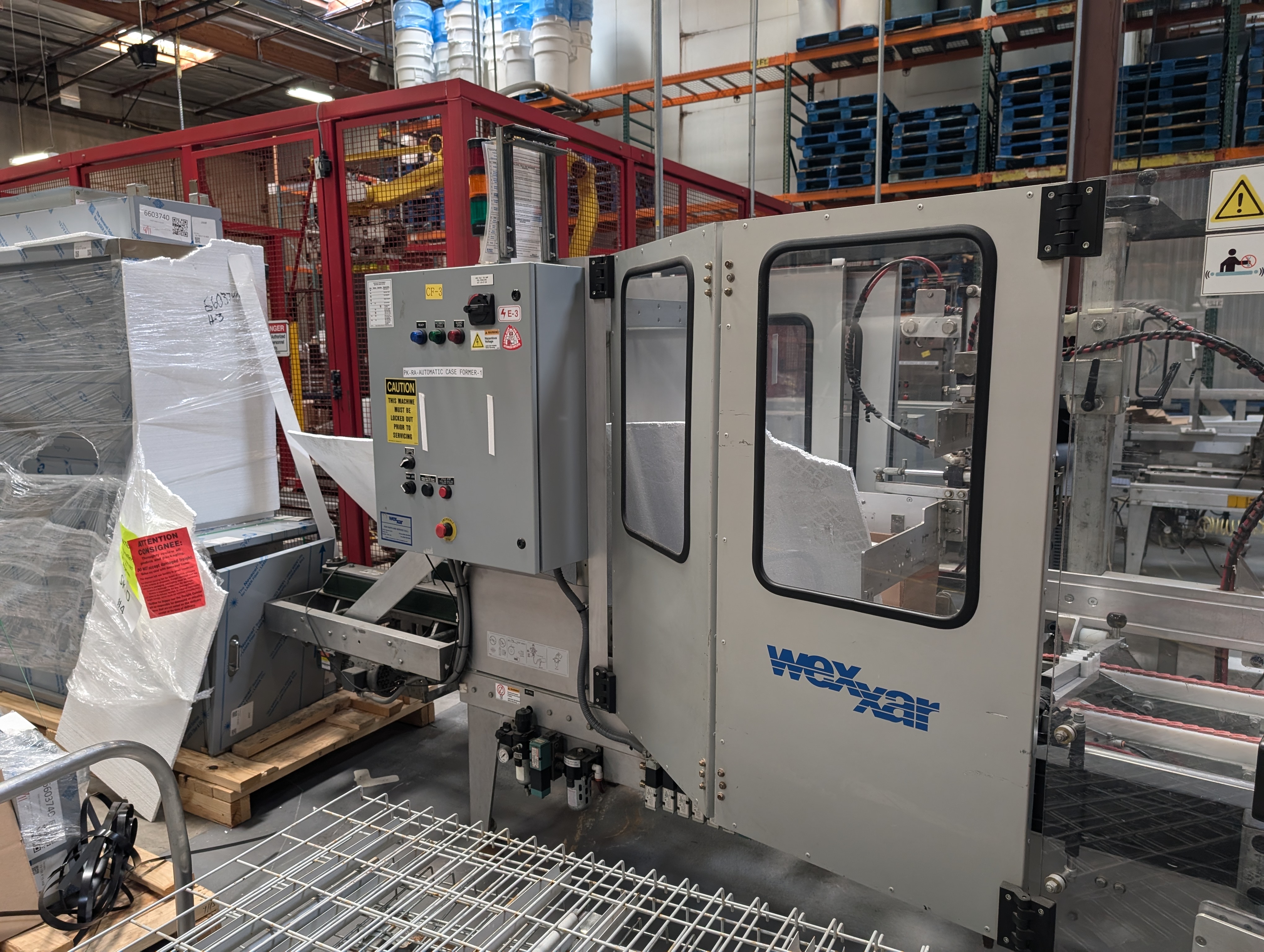 Wexxar Case Former and Bottom Tape Sealer Model WFT-L