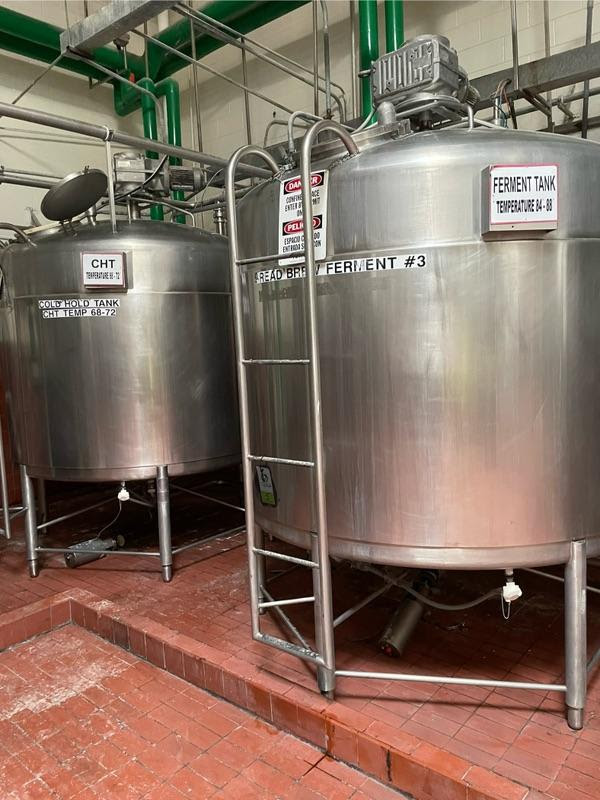 1500 Gallon Jacketed Sweep Surface Processor