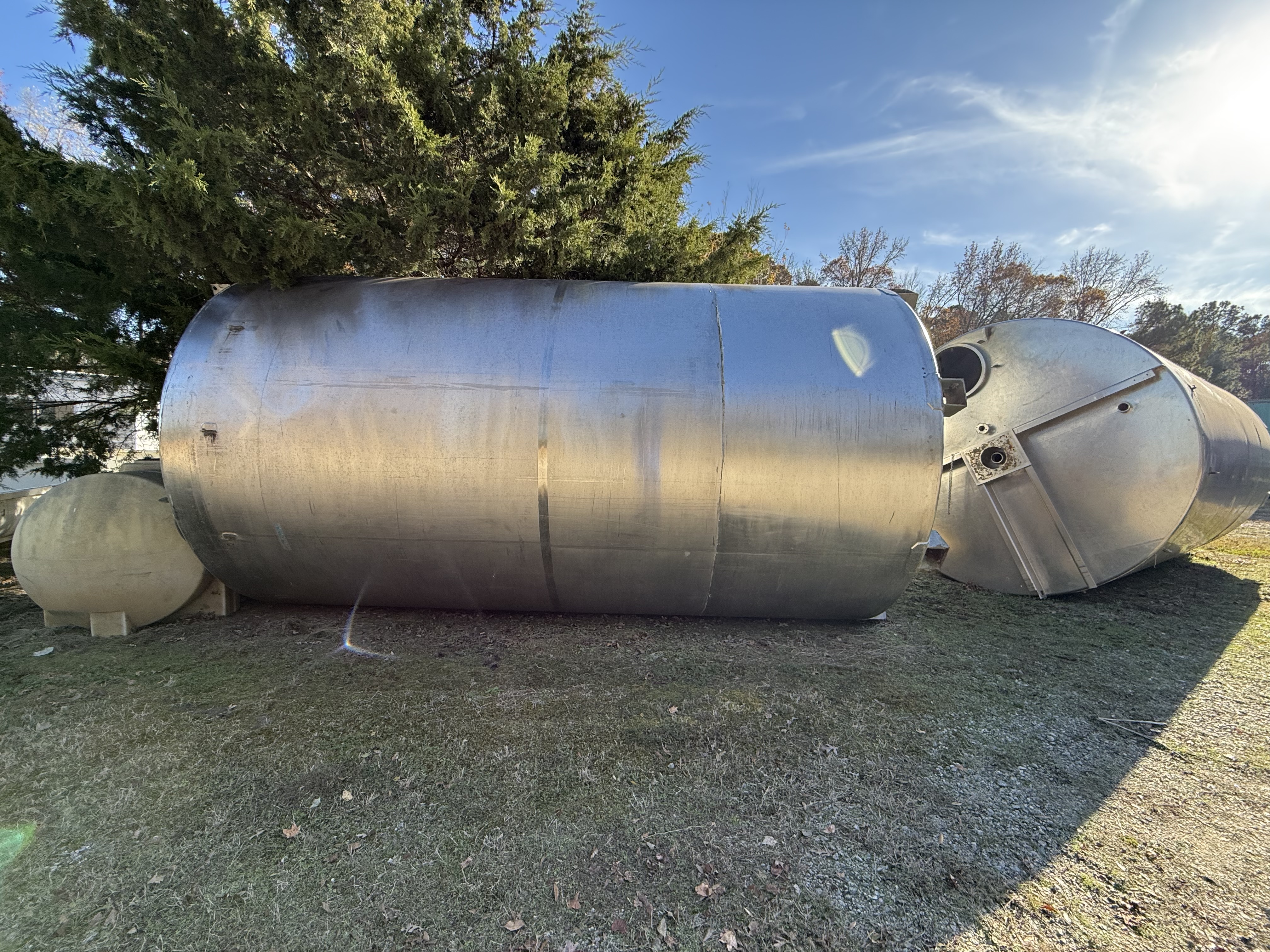 10000 Gallon Stainless Steel Storage Tank