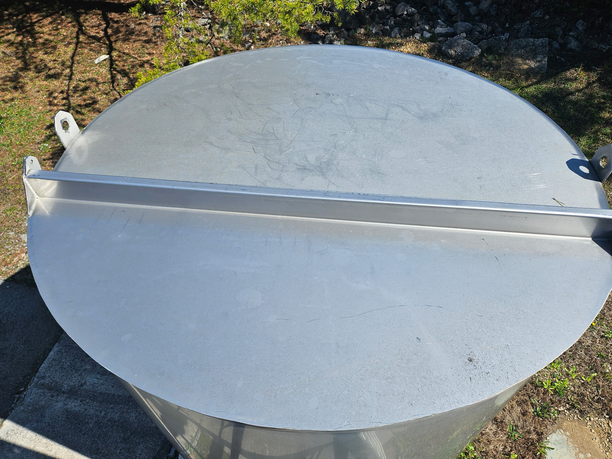 800 Gallon Stainless Steel Storage Tank image 2