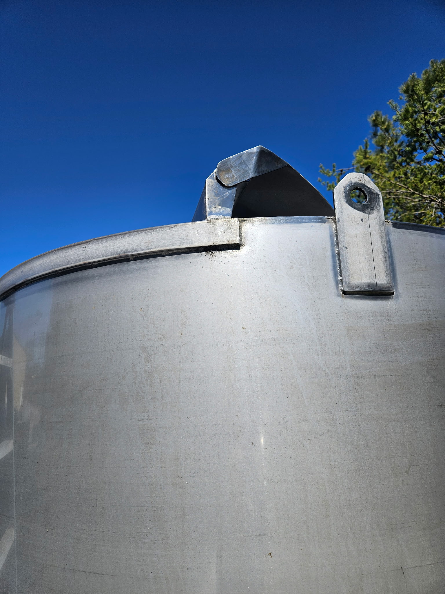 800 Gallon Stainless Steel Storage Tank image 3