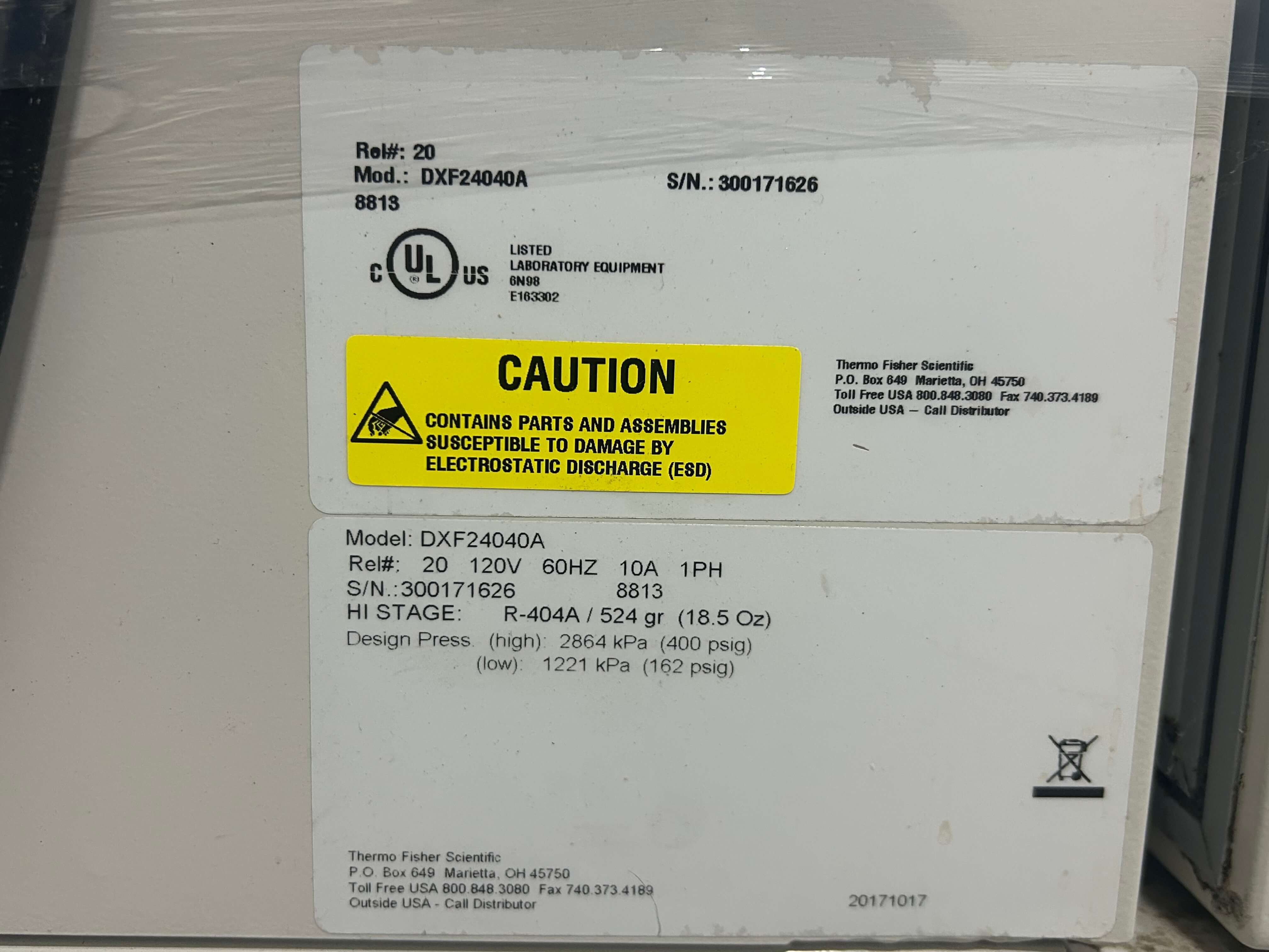 Thermal Scientific Upright Ultra-Low Temperature Freezer image 4