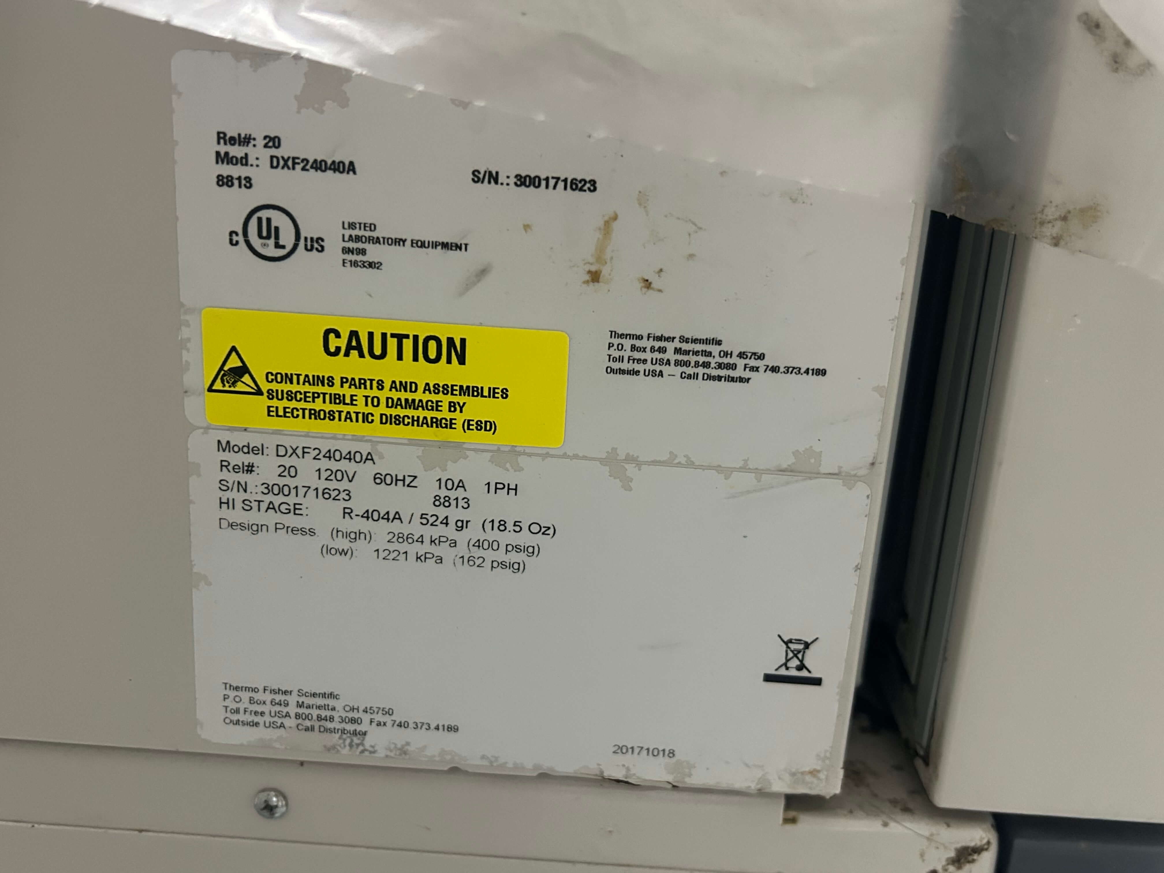 Thermal Scientific Upright Ultra-Low Temperature Freezer image 7