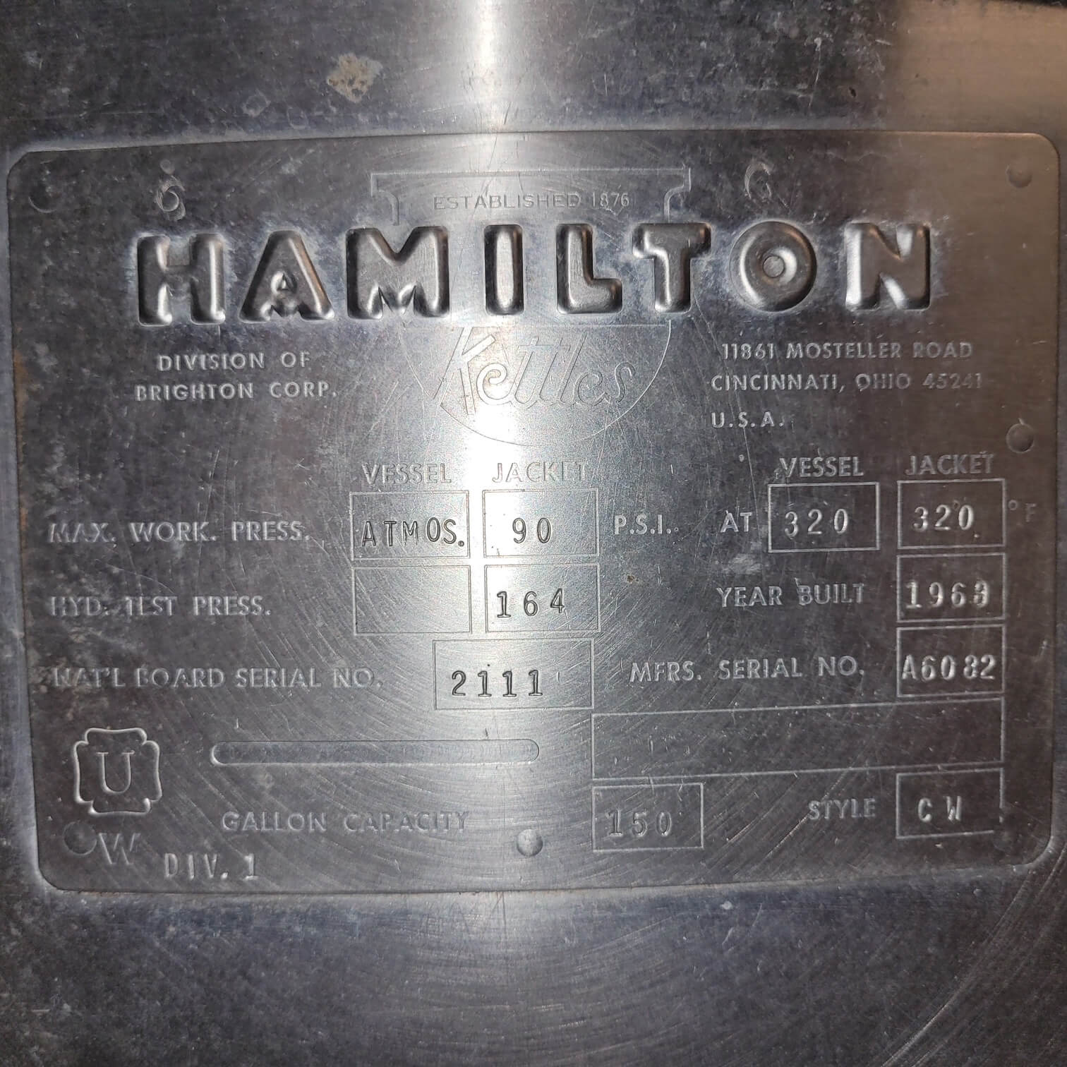 Hamilton 150 Gallon Mixer image 2