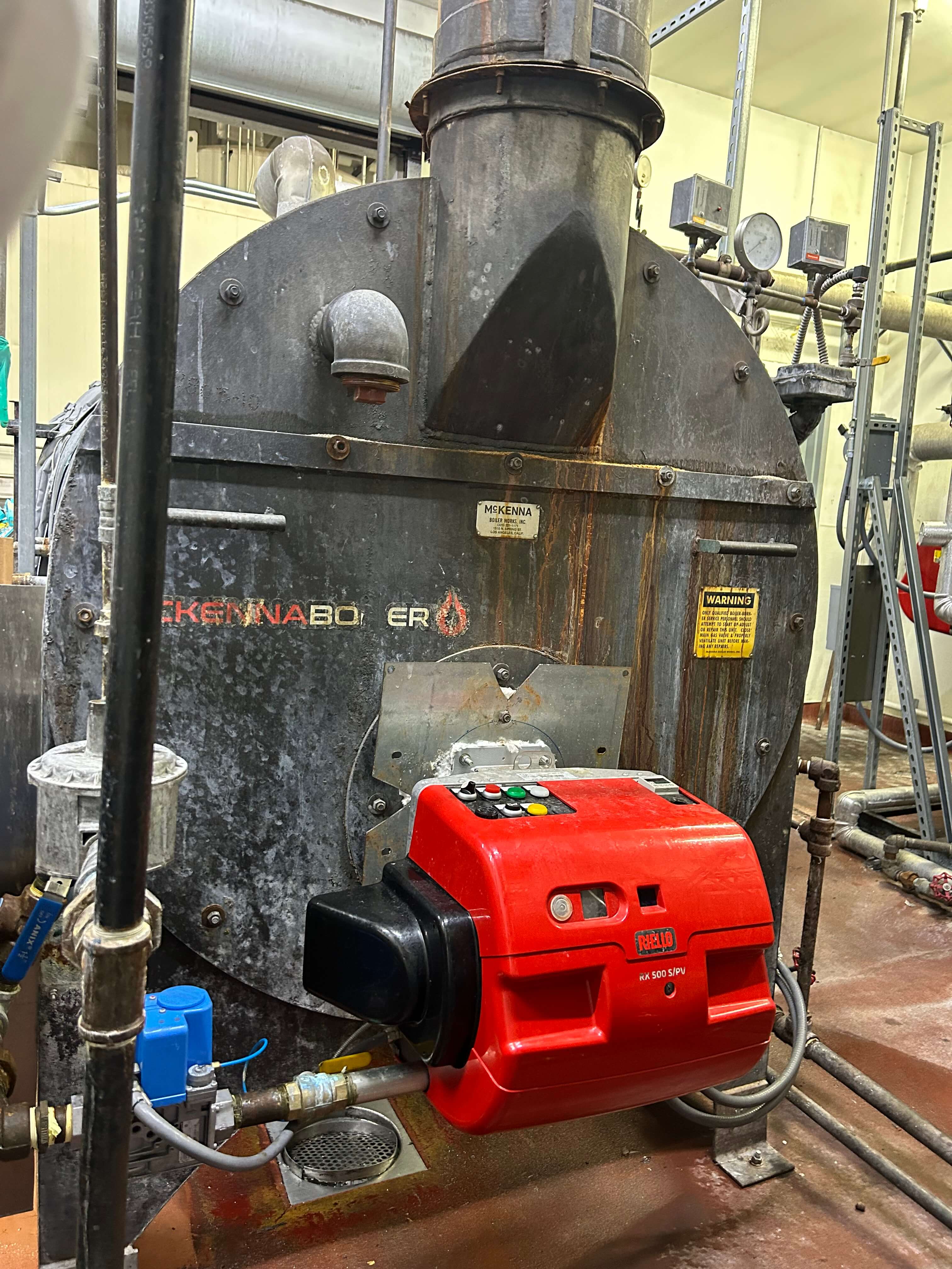 50 HP Gas Fired Steam Boiler image 3