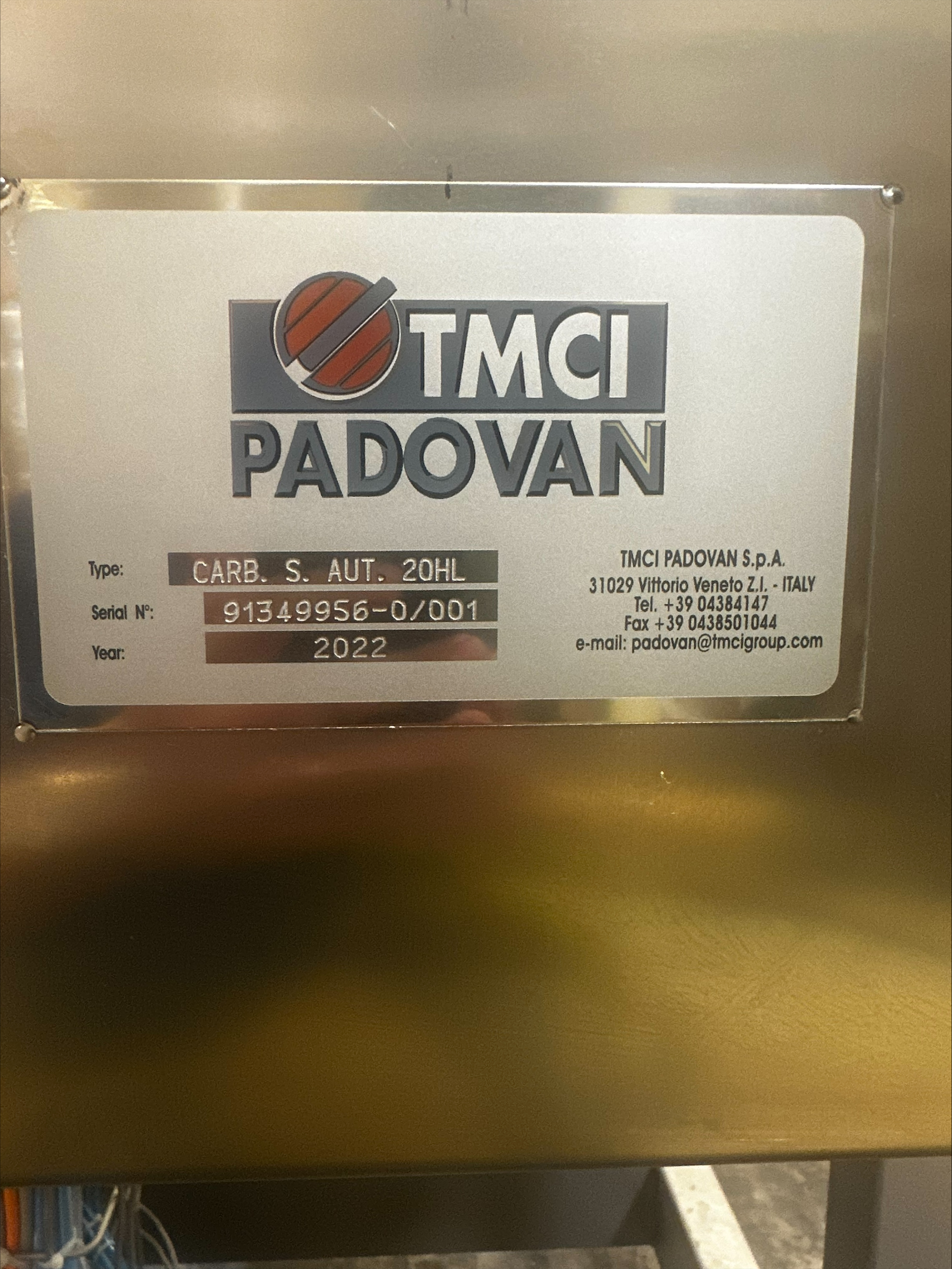 TMCI Padovan Carbonator image 2