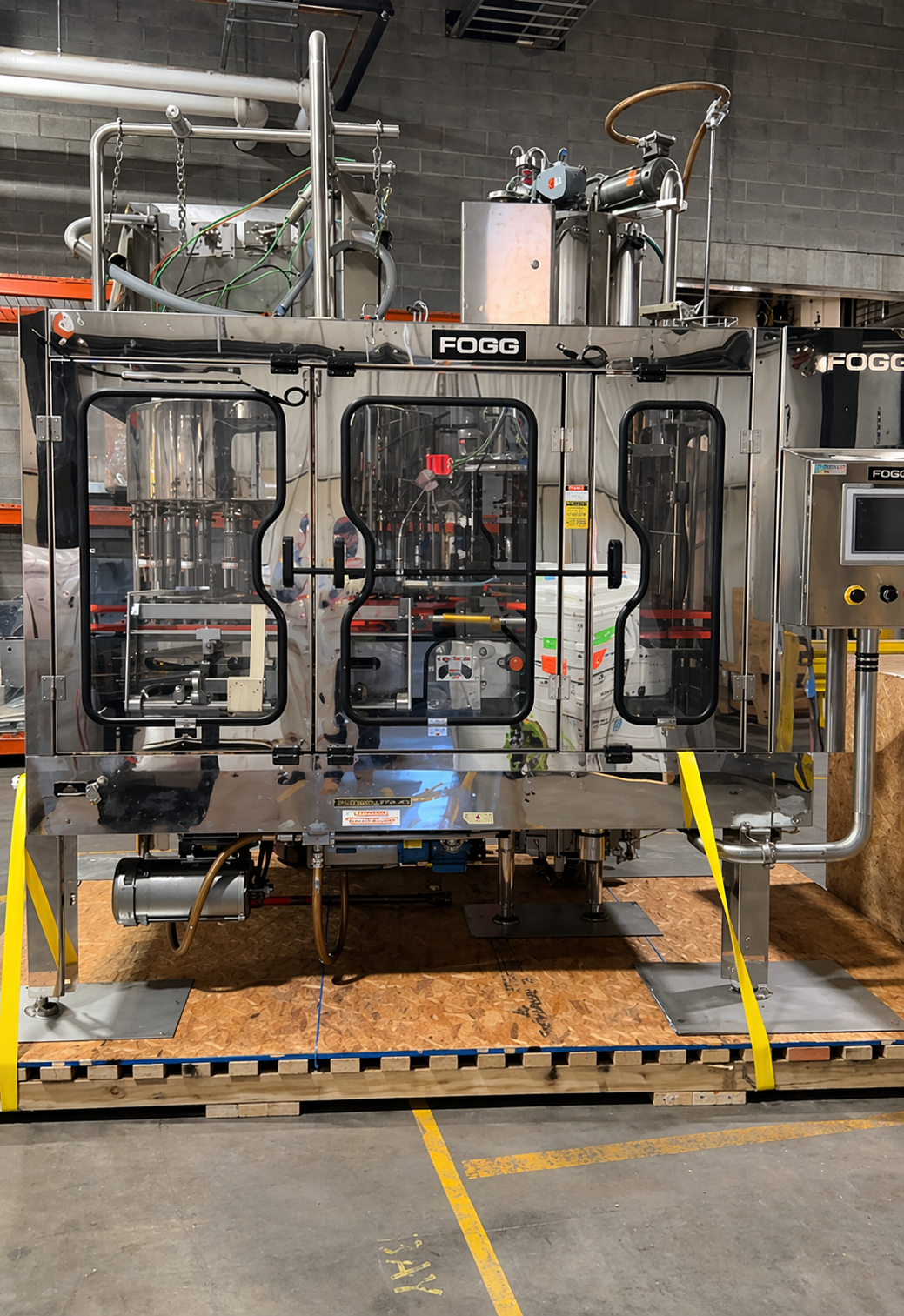 Fogg Monoblock Filler, Rinser and Capper (MFG:2021)