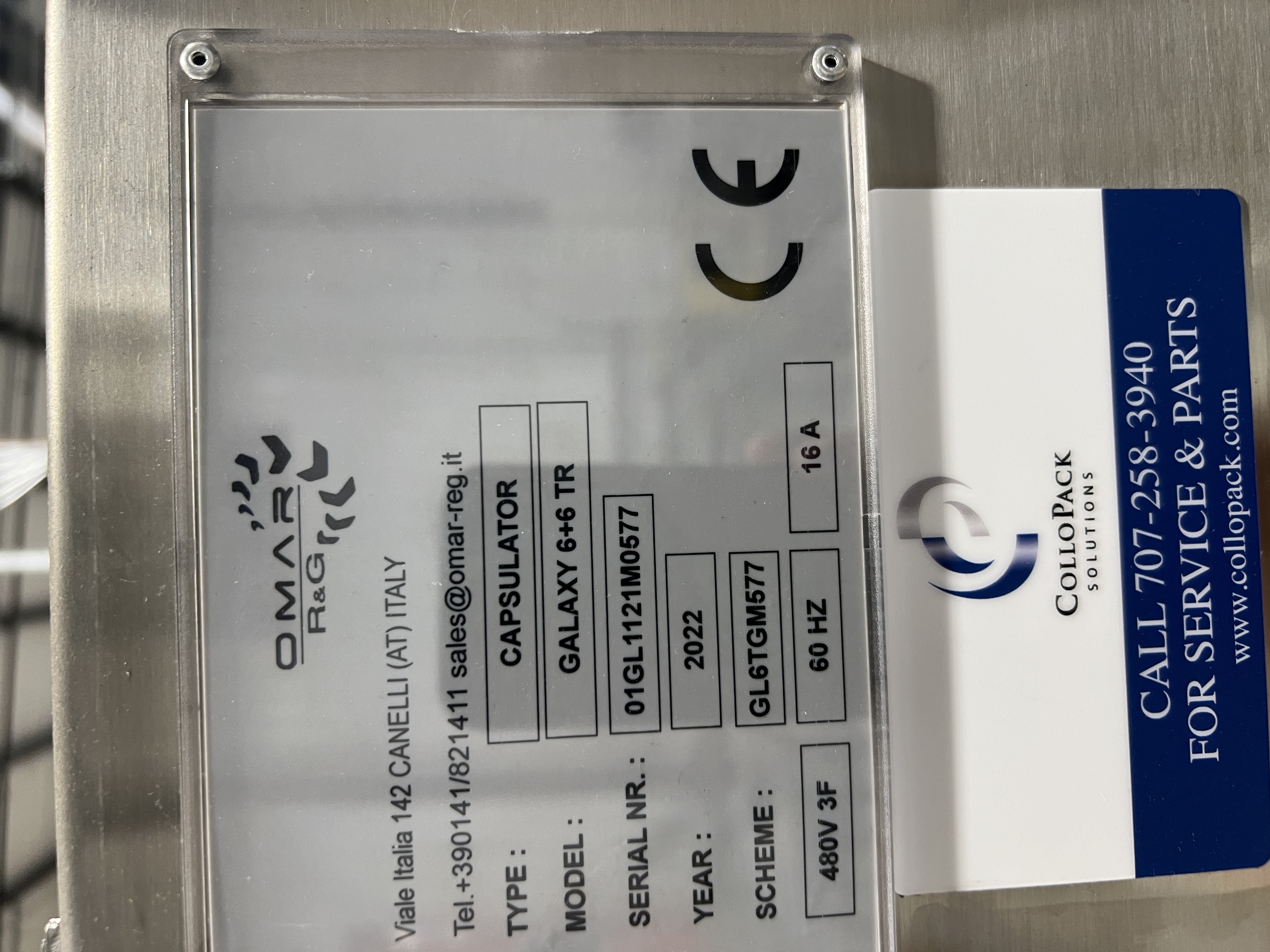 Omar Galaxy 6+6 TR Automatic Capsuling Machine image 3