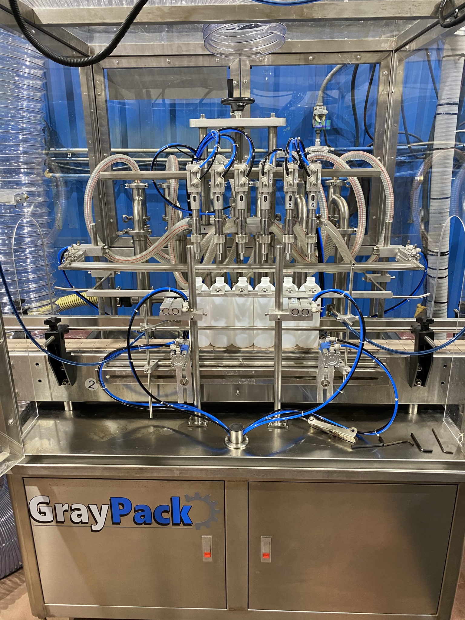 Gray Pack Bottling Line