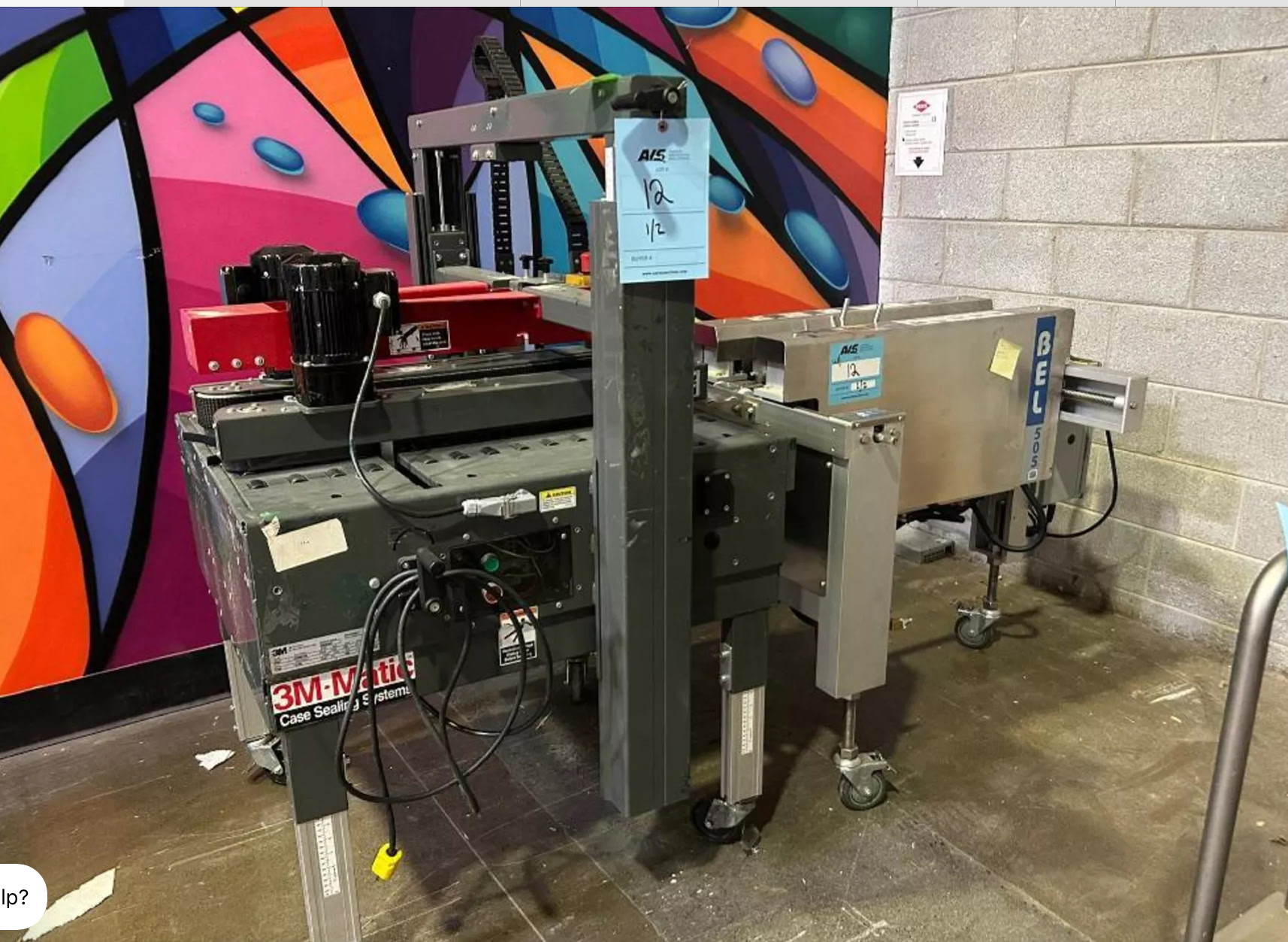 Belcor 505 G4 with 3m Case sealer