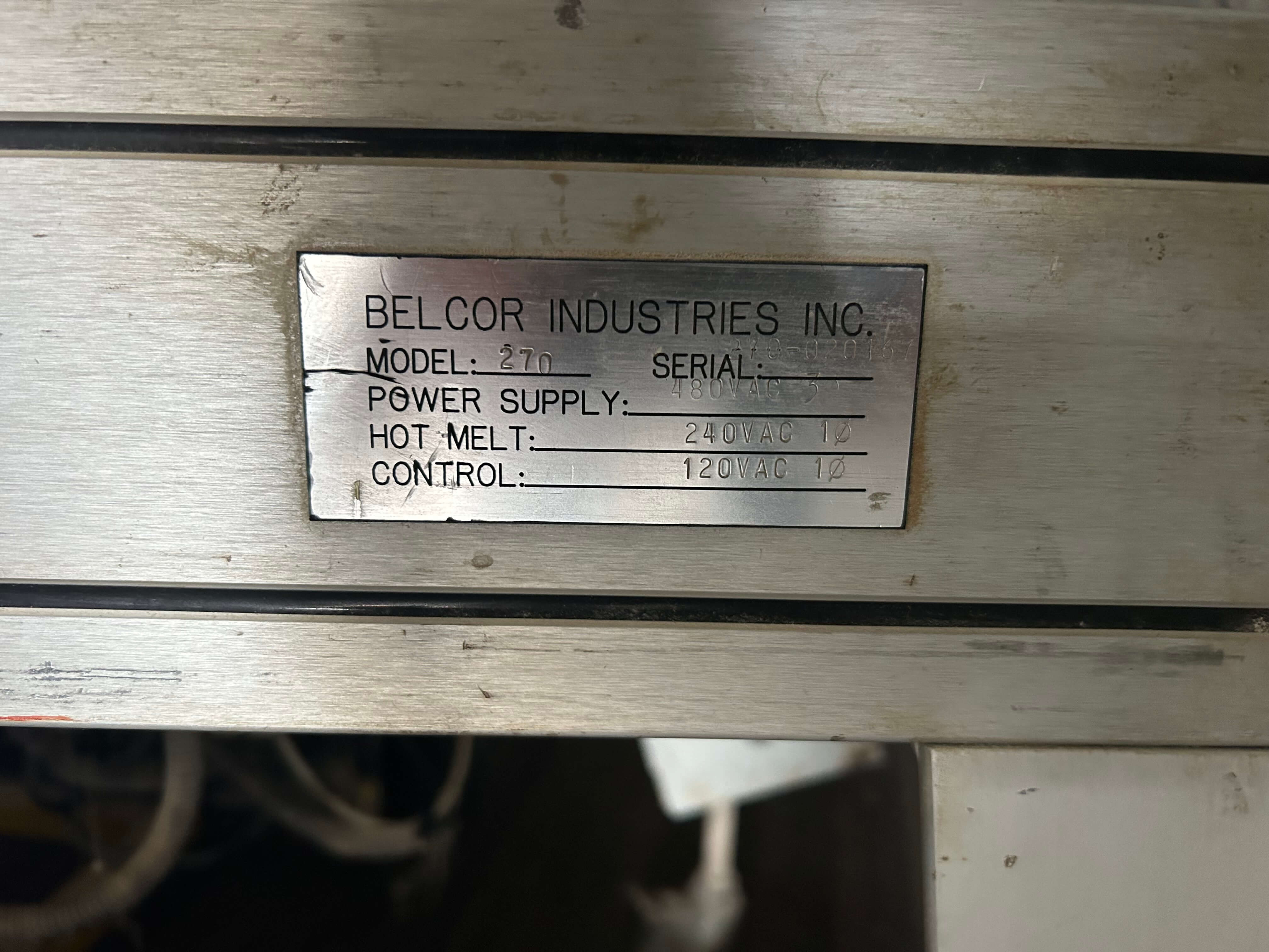 Bel 270 Hot Melt Case Sealer image 2