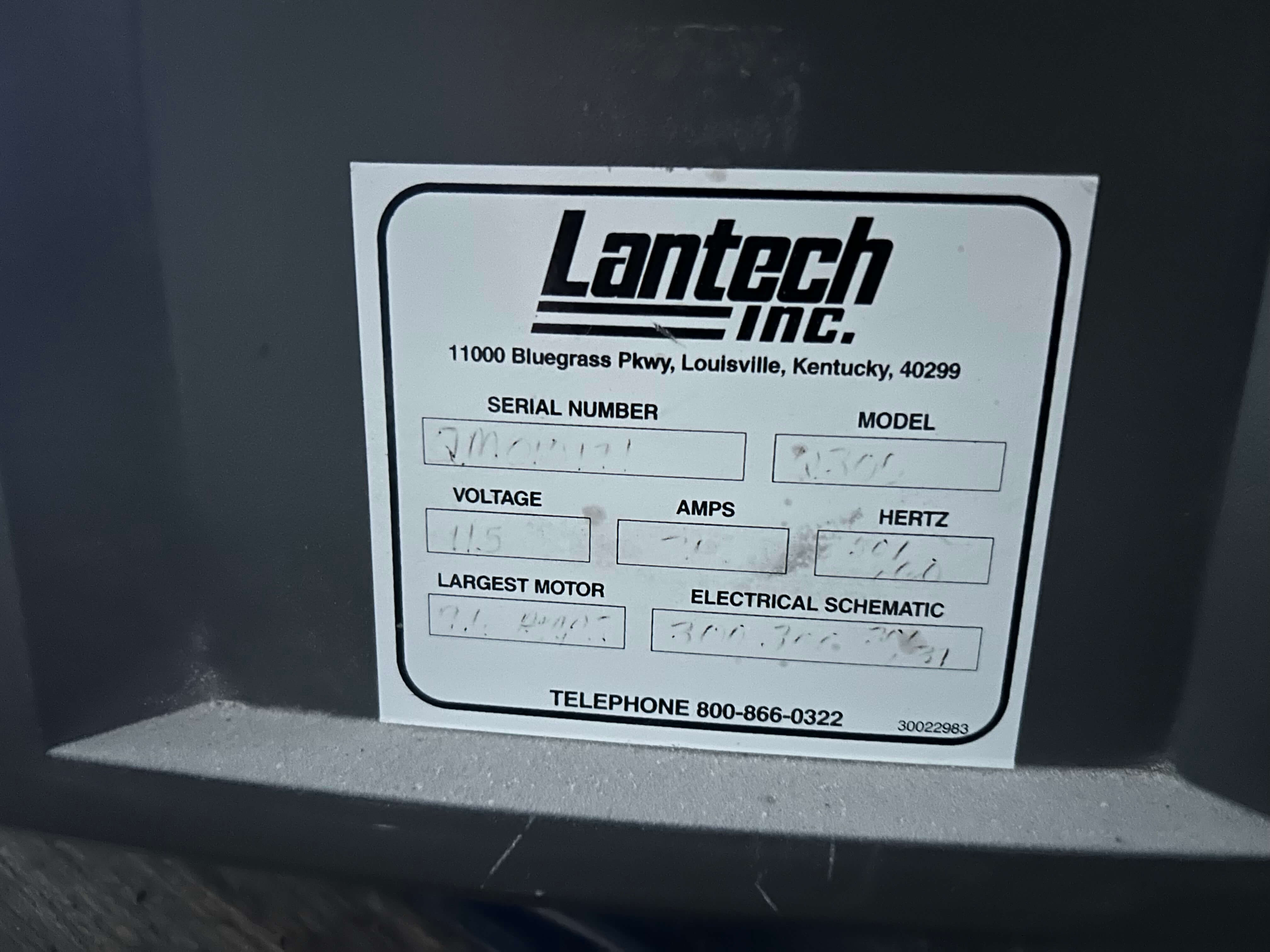 Lantech Q300 Stretch Wrapper image 2