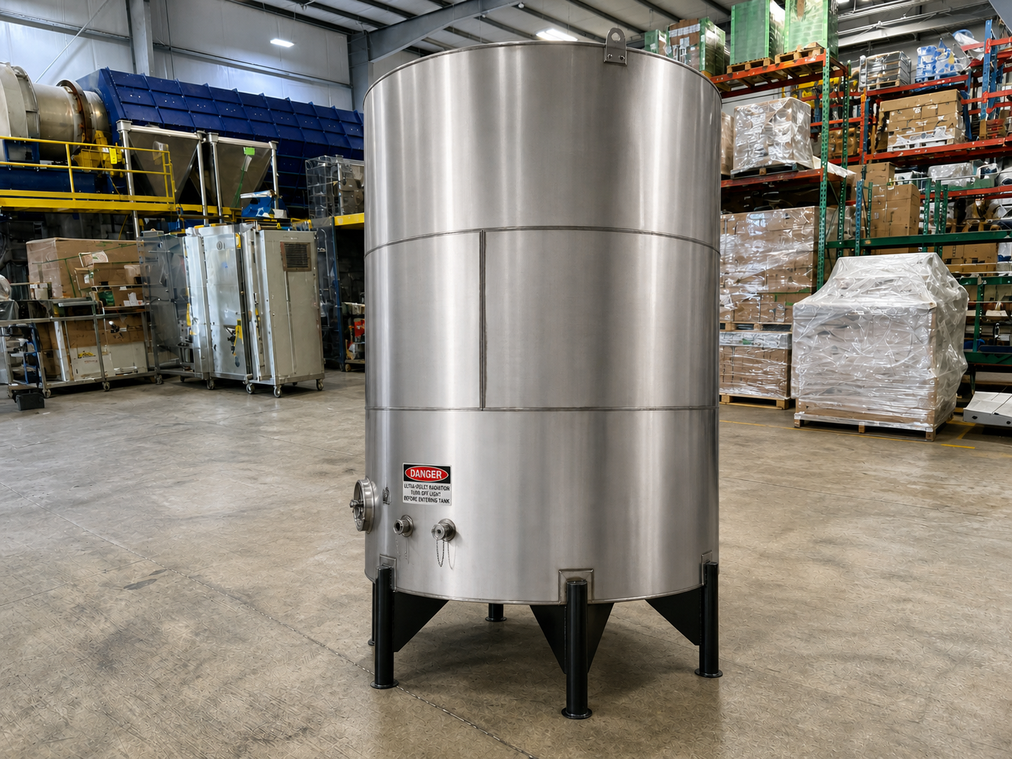 6500 Gallon Stainless Storage Tank
