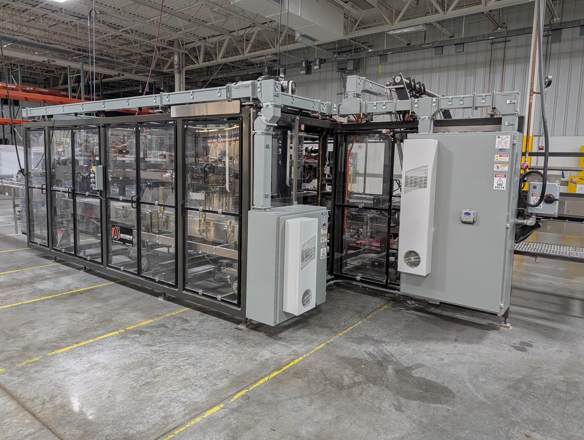 Massman Case and Tray Packer