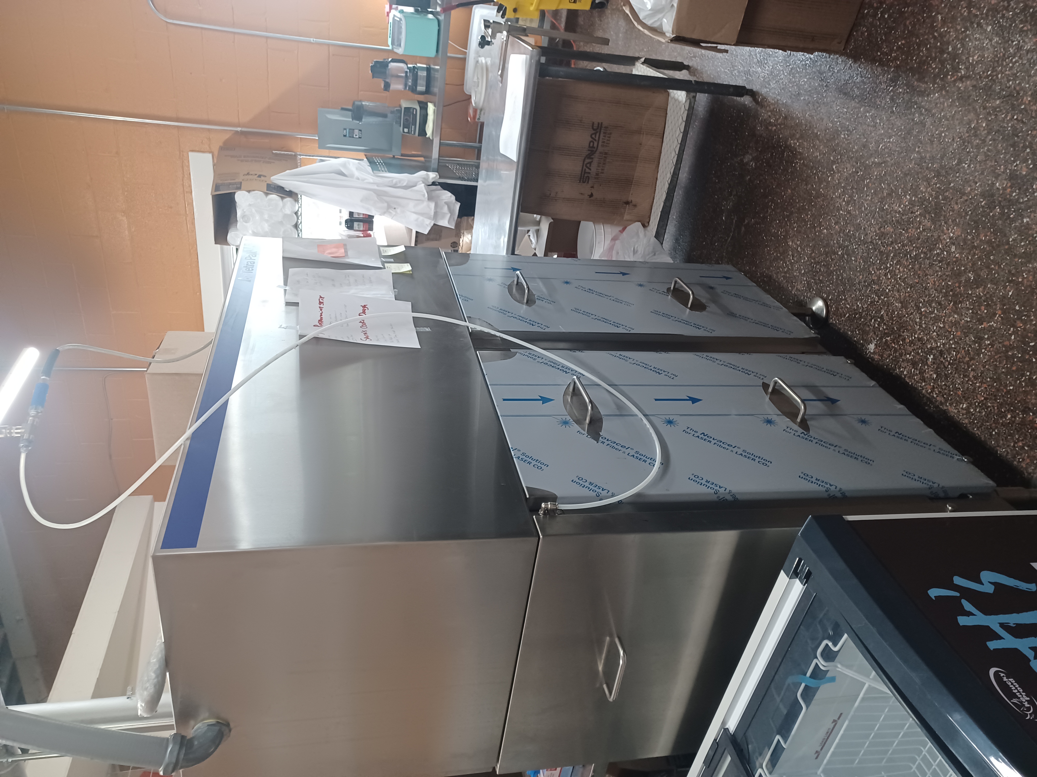 Tetra Pak Continuous Freezer S700 A2 with a 4 compartment mixing tank image 3