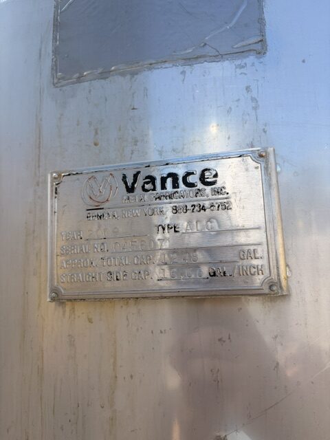 1248 Gallon Stainless Steel Tank image 2