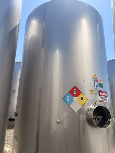 6000 Gallon Stainless Steel Mix Tank