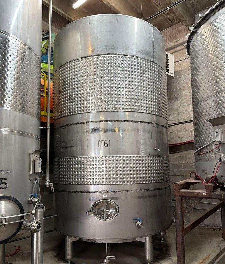 5500 Gallon Jacketed Storage Fermenter