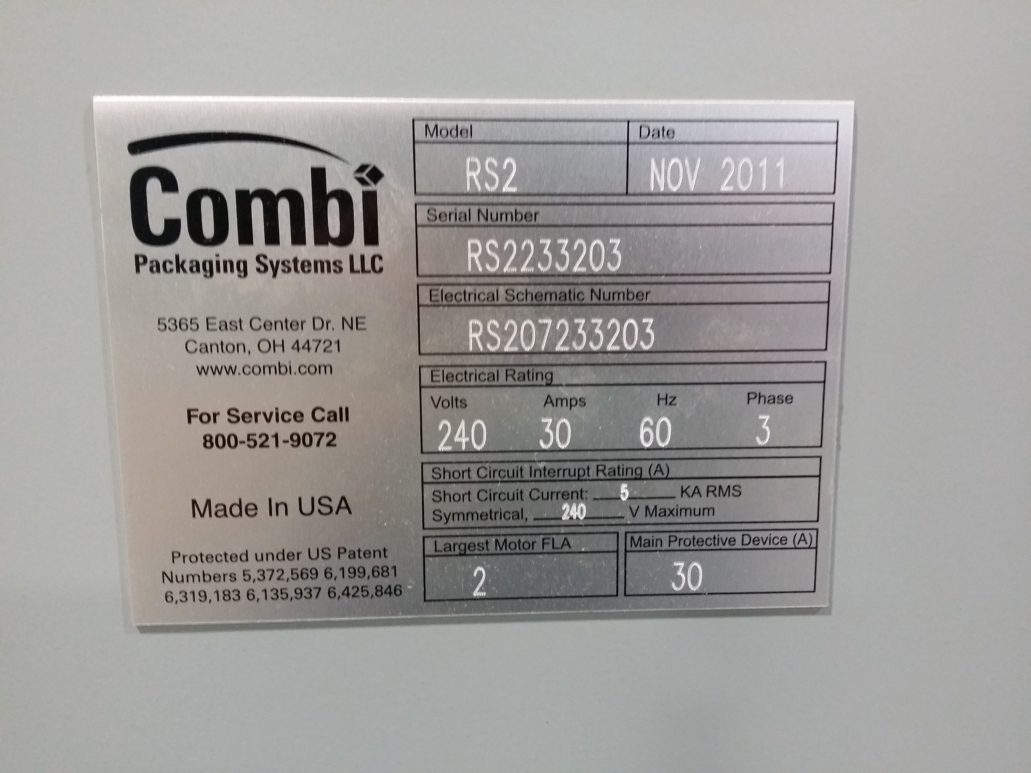 Combi RS2000 Case Sealer image 3
