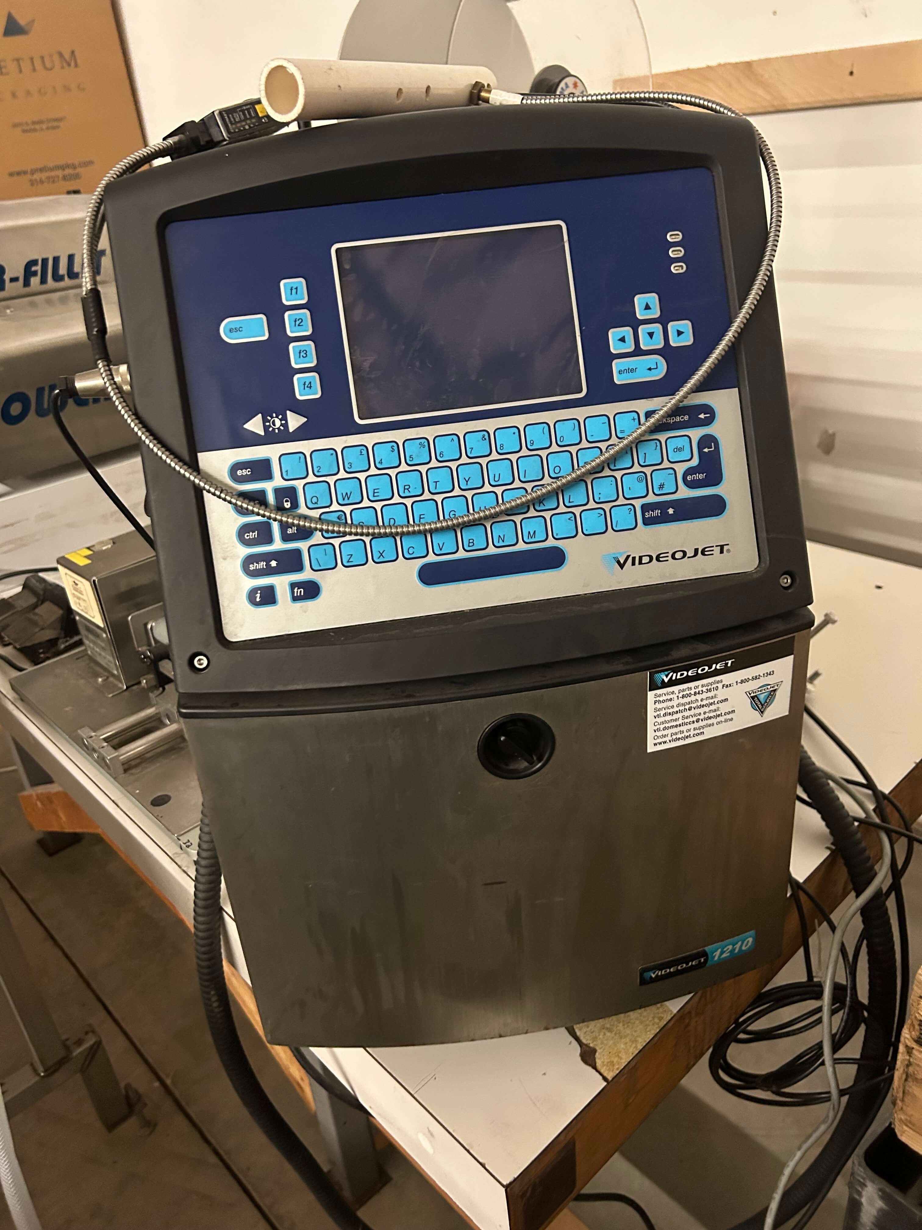 Videojet 1210 Continuous Inject Coding Printer